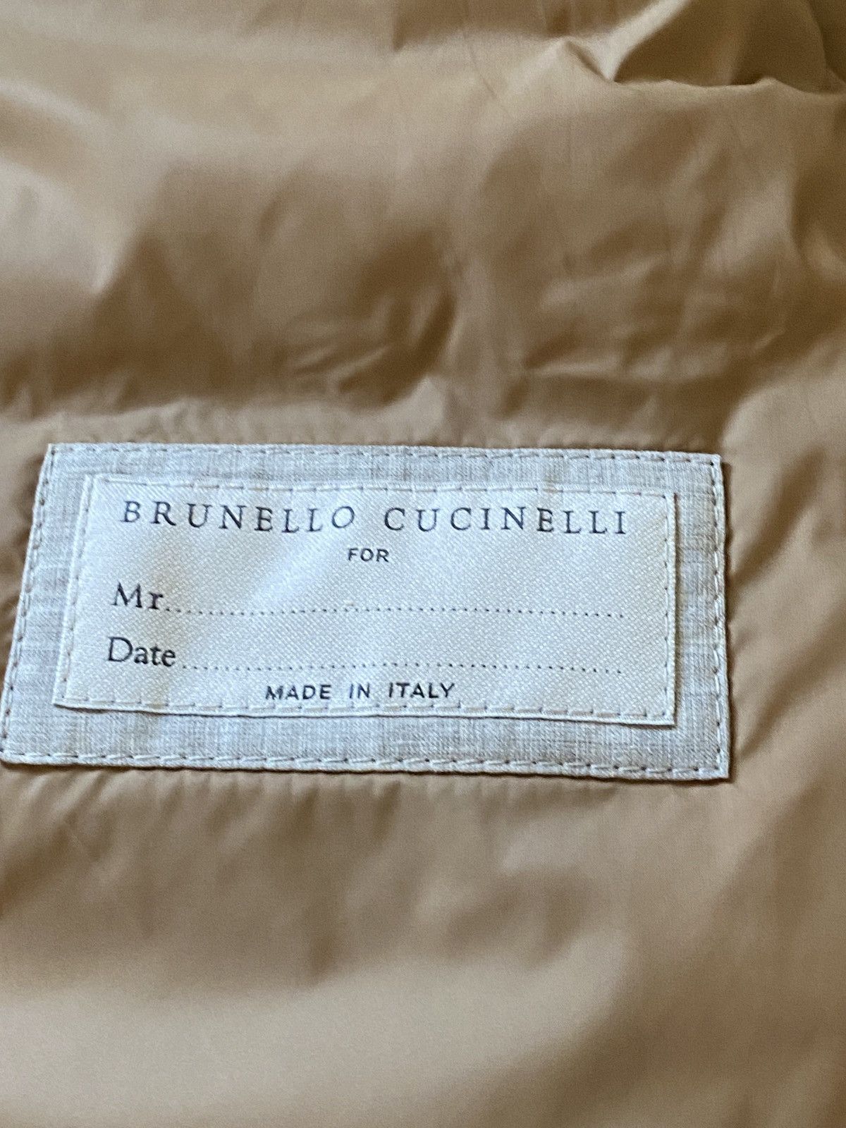 Brunello Cucinelli Down/Nylon Vest Gray Size US XXL / EU 58 / 5 - 10 Thumbnail