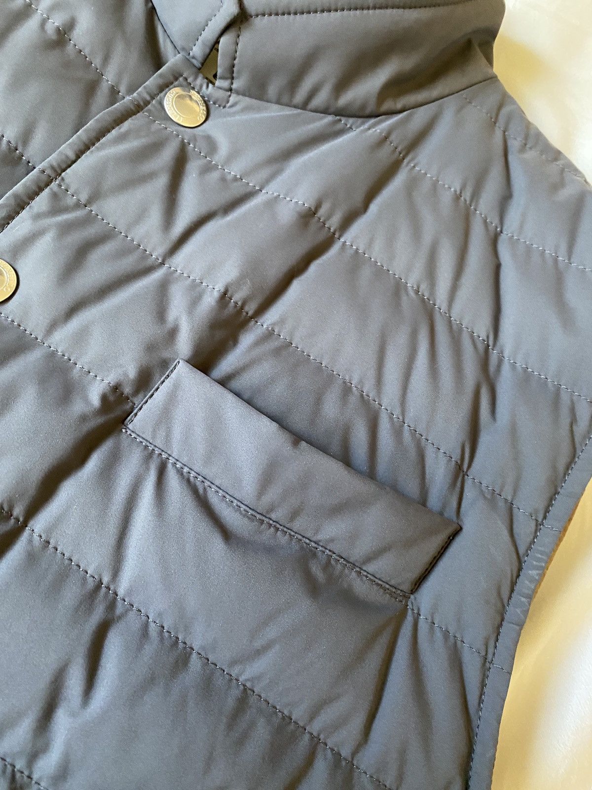 Brunello Cucinelli Down/Nylon Vest Gray Size US XXL / EU 58 / 5 - 13 Thumbnail