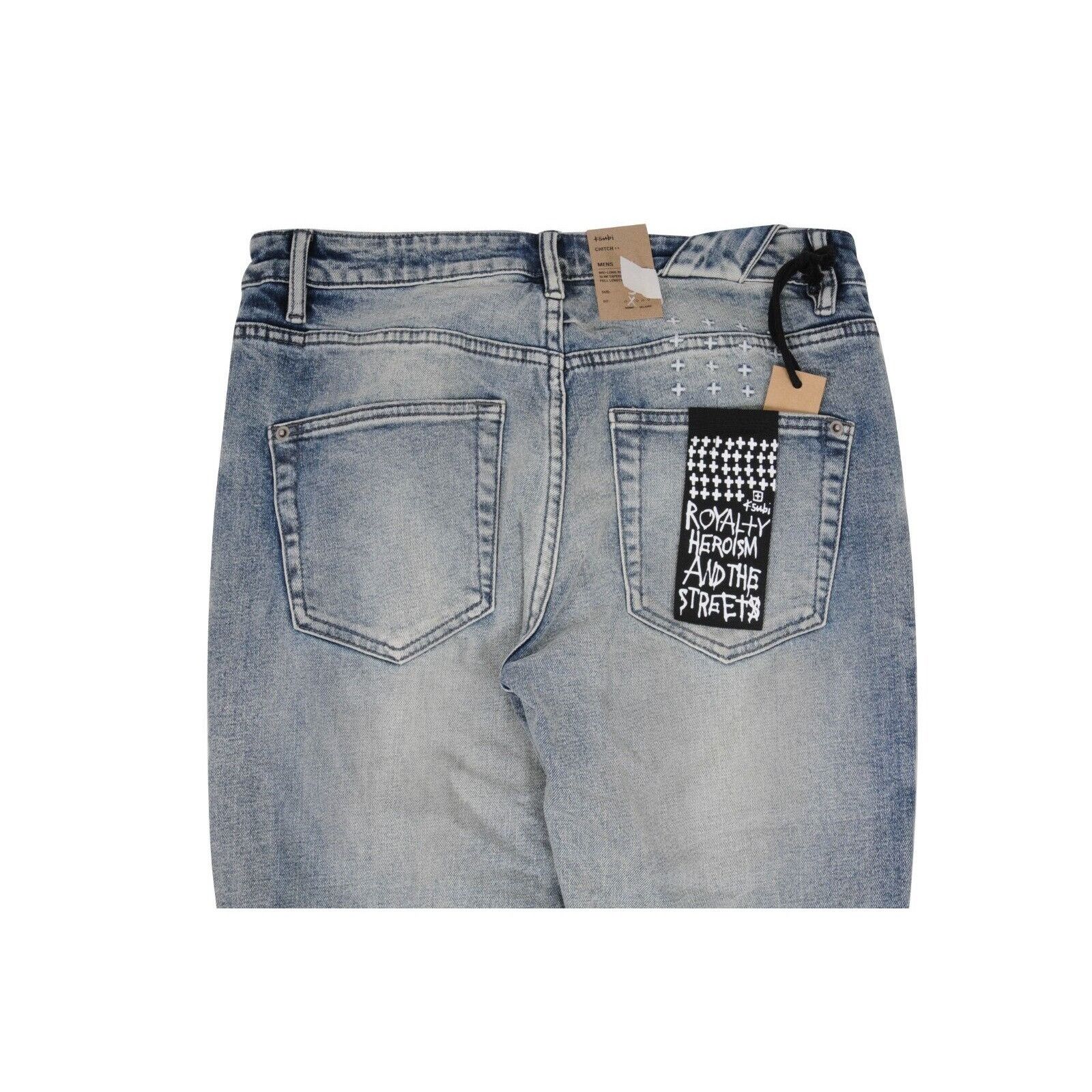 Ksubi Medium Wash Blue Chitch Half Way Slim Jeans - 01413 Size US 36 / EU 52 - 8 Thumbnail