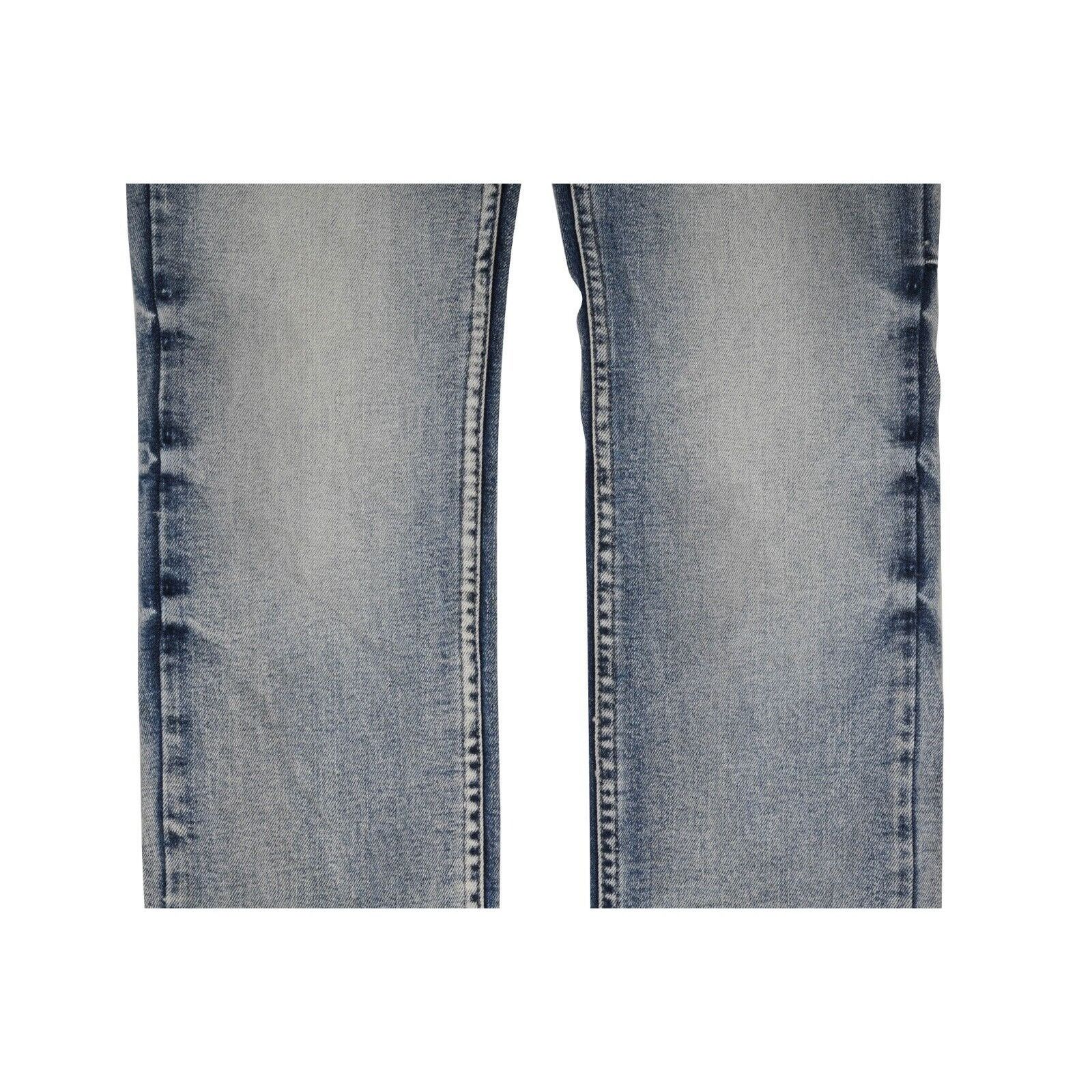 Ksubi Medium Wash Blue Chitch Half Way Slim Jeans - 01413 Size US 36 / EU 52 - 4 Thumbnail