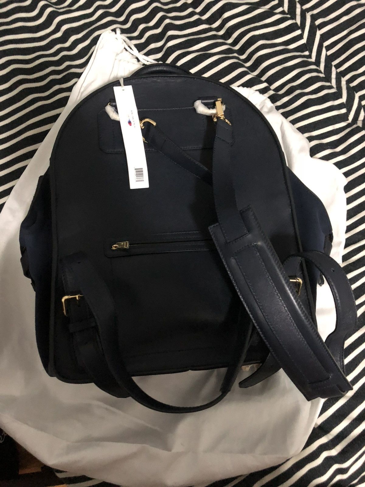 Buscemi $3160 Buscemi Aero Backpack Navy Size ONE SIZE - 6 Thumbnail
