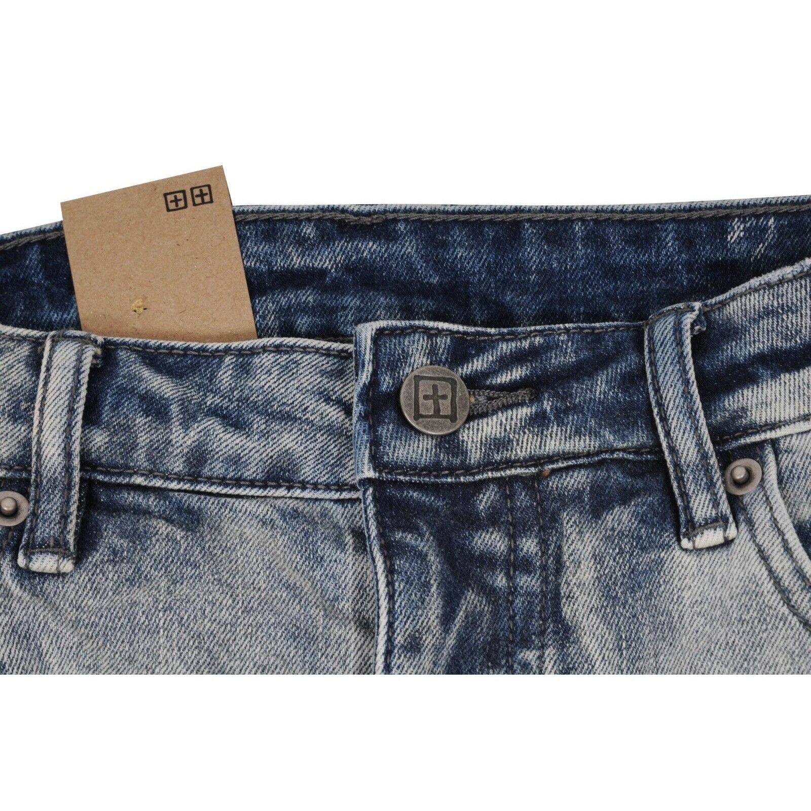 Ksubi Medium Wash Blue Chitch Half Way Slim Jeans - 01414 Size US 36 / EU 52 - 6 Thumbnail