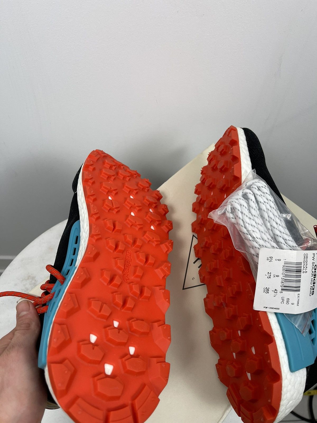 Adidas × Pharrell Pharrell Williams Human Race Nmd Solar Trails Size US 9.5 / EU 42-43 - 9 Thumbnail