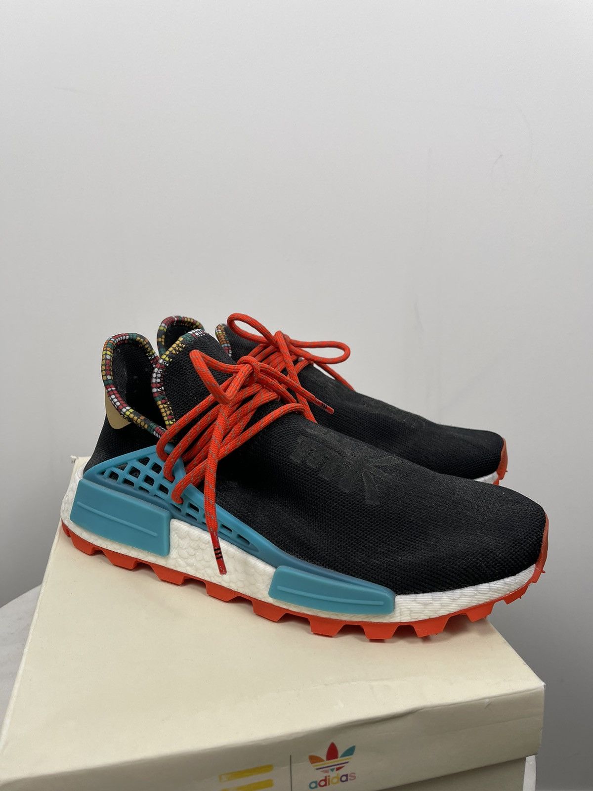 Adidas × Pharrell Pharrell Williams Human Race Nmd Solar Trails Size US 9.5 / EU 42-43 - 4 Thumbnail