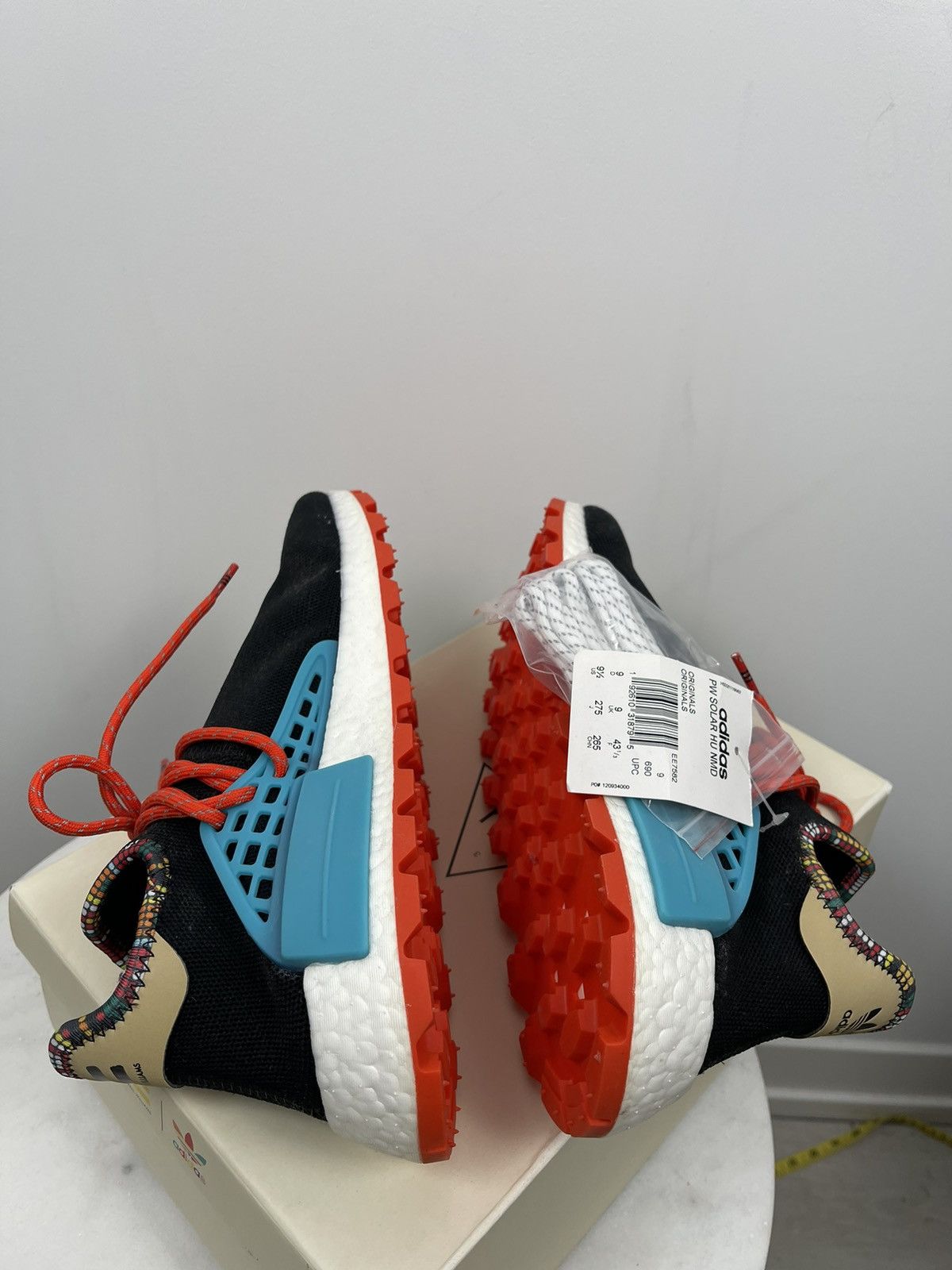 Adidas × Pharrell Pharrell Williams Human Race Nmd Solar Trails Size US 9.5 / EU 42-43 - 8 Thumbnail