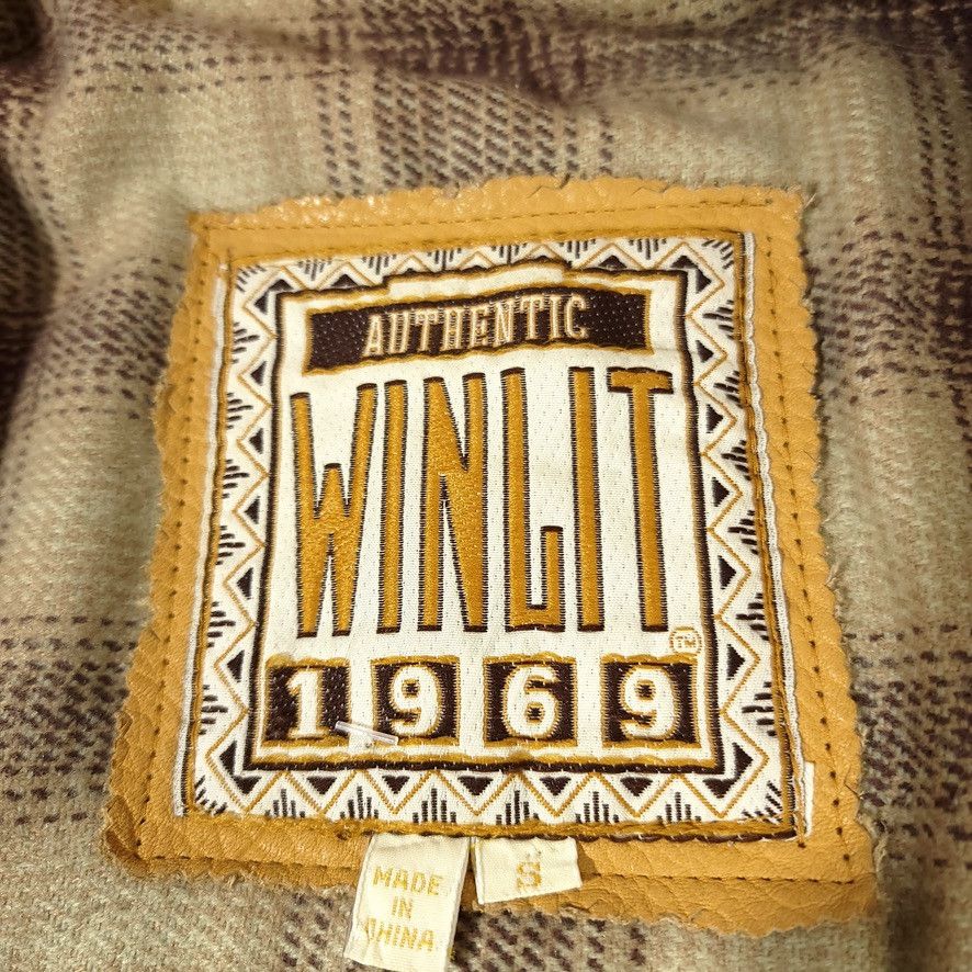 Genuine Leather × Vintage VTG Winlit 1969 Tan Genuine Leather Moto Jacket Size US S / EU 44-46 / 1 - 5 Thumbnail