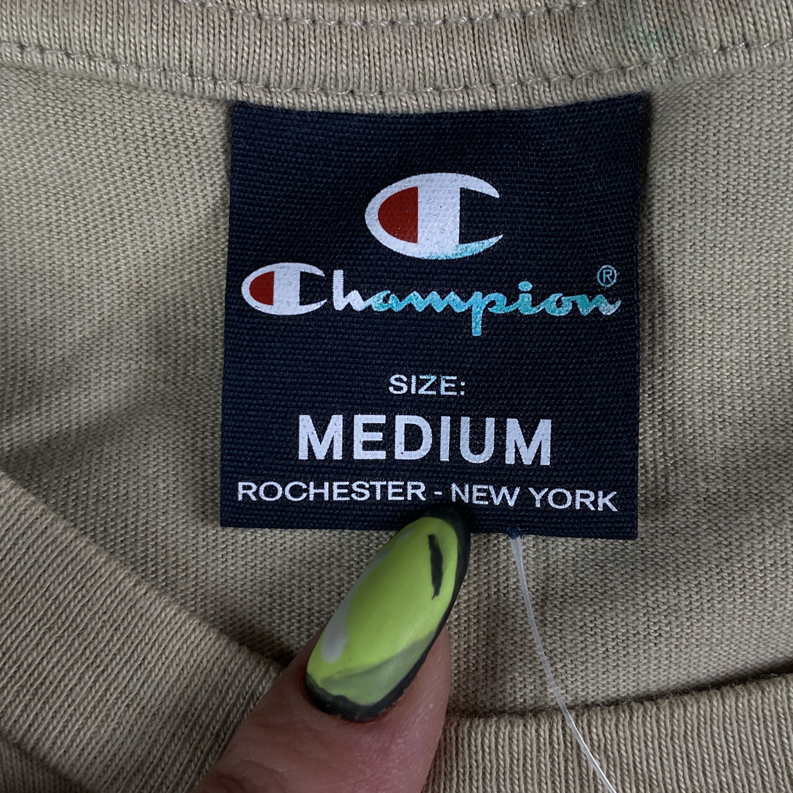 Champion × Vintage Mens T Shirt Long Sleeve Champion Vintage Size M Size US M / EU 48-50 / 2 - 4 Thumbnail
