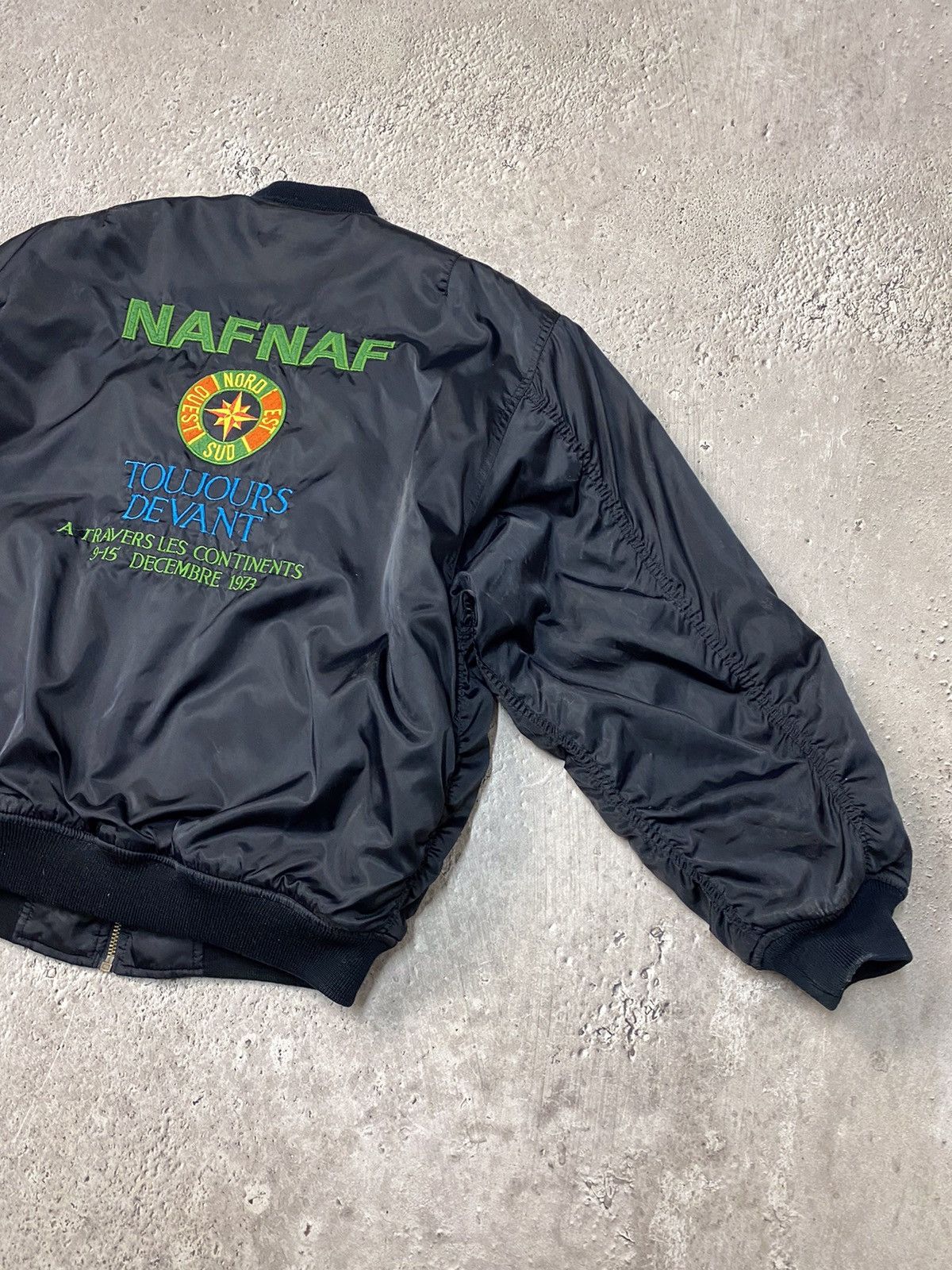 Bomber Jacket × Vintage Vintage Y2K 90's NafNaf Paris bomber