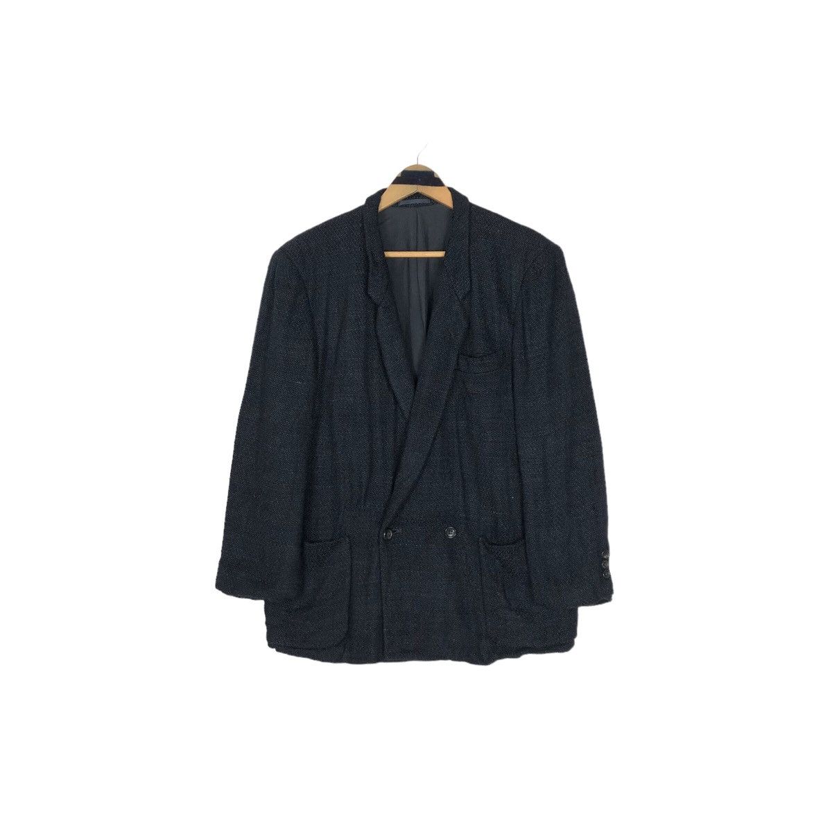Comme des Garcons Vintage 90s Comme Des Garcons Homme 1993 S/S Rayon Jacket Size US L / EU 52-54 / 3 - 2 Thumbnail