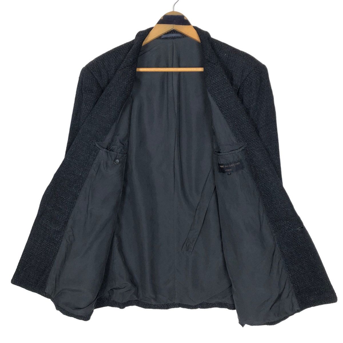 Comme des Garcons Vintage 90s Comme Des Garcons Homme 1993 S/S Rayon Jacket Size US L / EU 52-54 / 3 - 9 Thumbnail