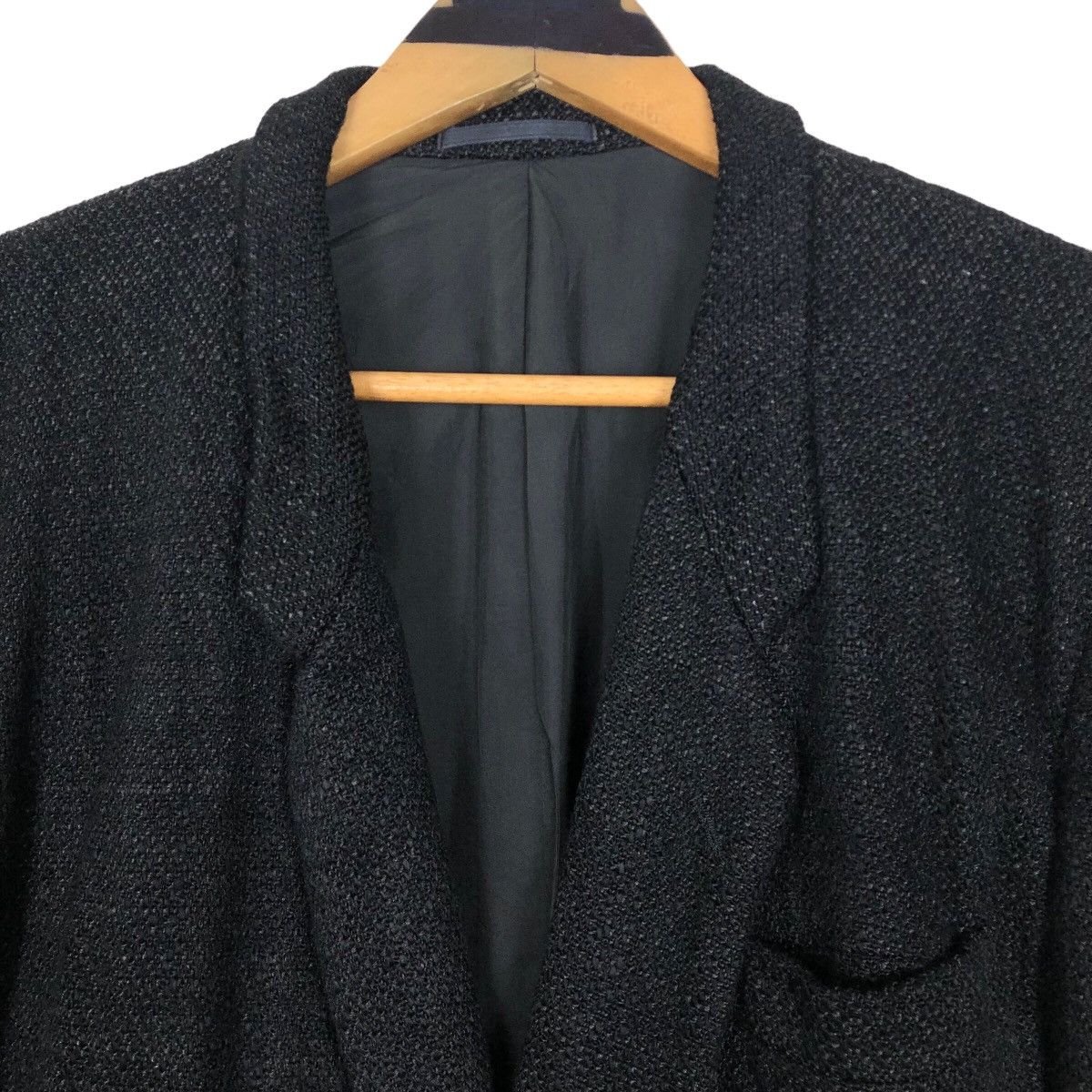 Comme des Garcons Vintage 90s Comme Des Garcons Homme 1993 S/S Rayon Jacket Size US L / EU 52-54 / 3 - 6 Thumbnail