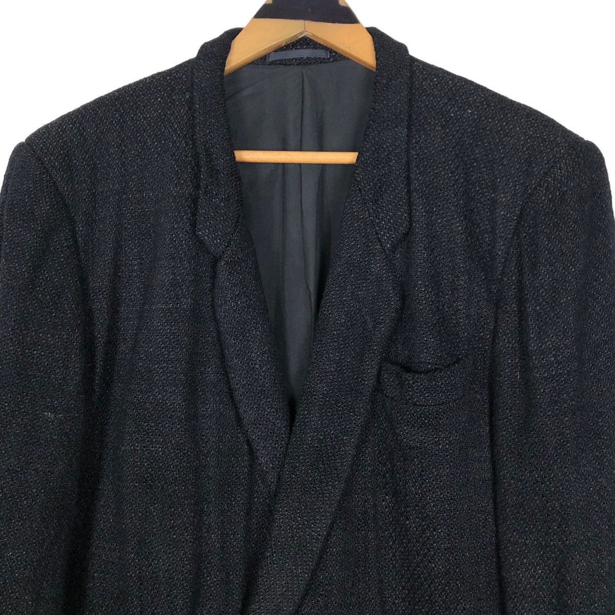 Comme des Garcons Vintage 90s Comme Des Garcons Homme 1993 S/S Rayon Jacket Size US L / EU 52-54 / 3 - 3 Thumbnail