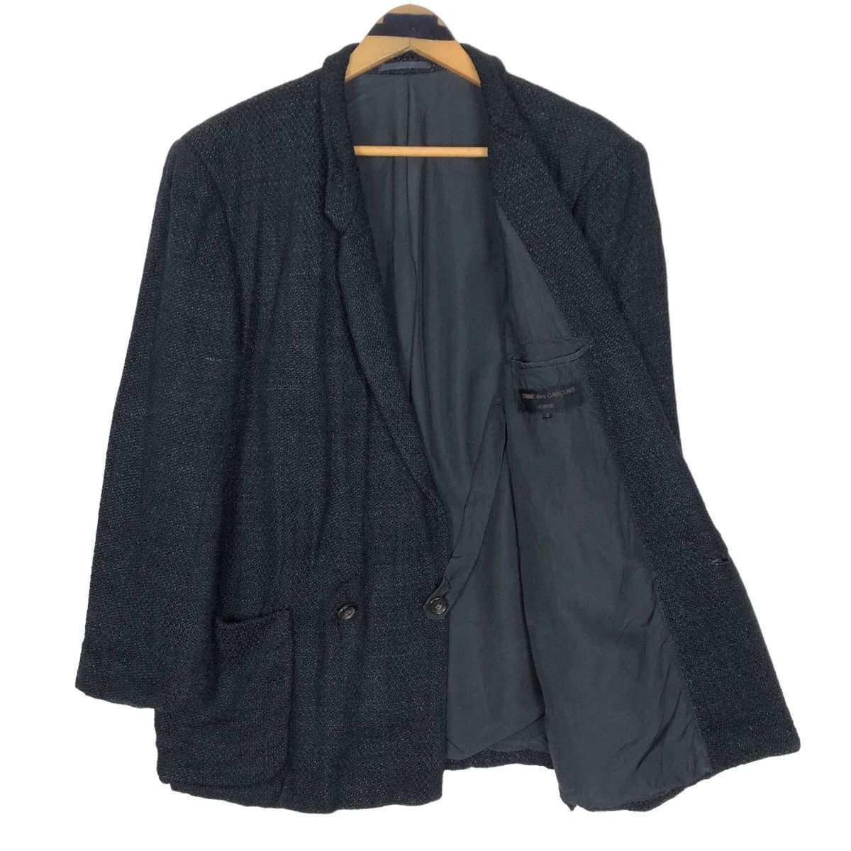 Comme des Garcons Vintage 90s Comme Des Garcons Homme 1993 S/S Rayon Jacket Size US L / EU 52-54 / 3 - 8 Thumbnail