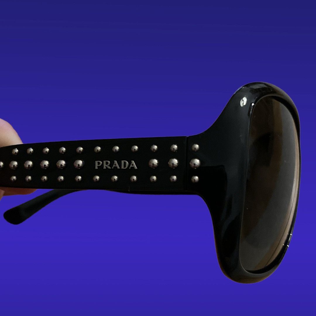 Prada Studded black sunglasses prada main line Grailed