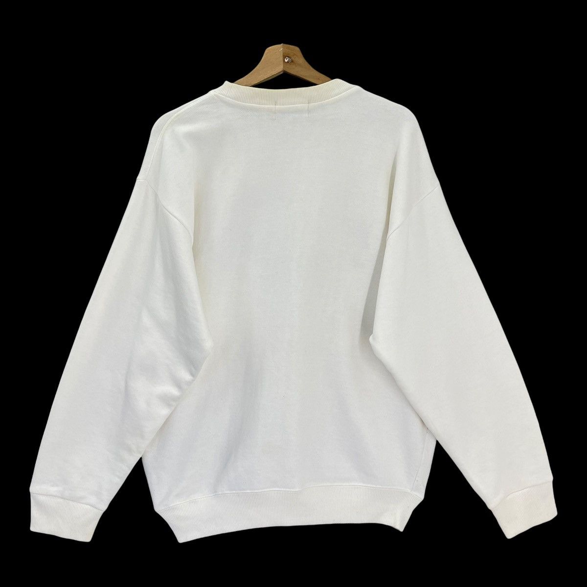 Designer × Valentino × Vintage 90’s Claudio Valentino Big Logo Crewneck Sweatshirt Size M Size US M / EU 48-50 / 2 - 6 Thumbnail