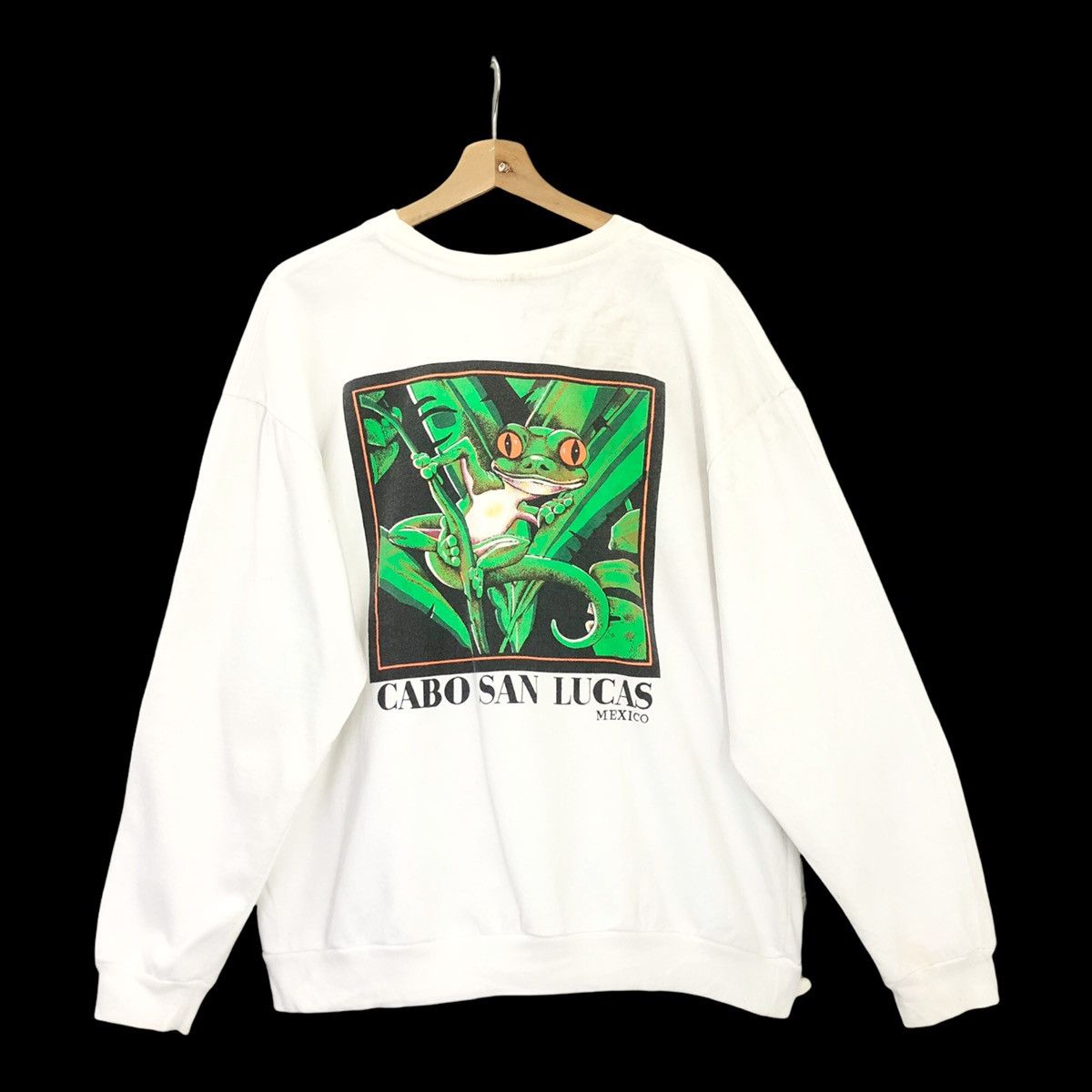 Vintage Vintage 90s Cabo San Lucas Mexico Crewneck Sweatshirt Size M Size US M / EU 48-50 / 2 - 1 Thumbnail