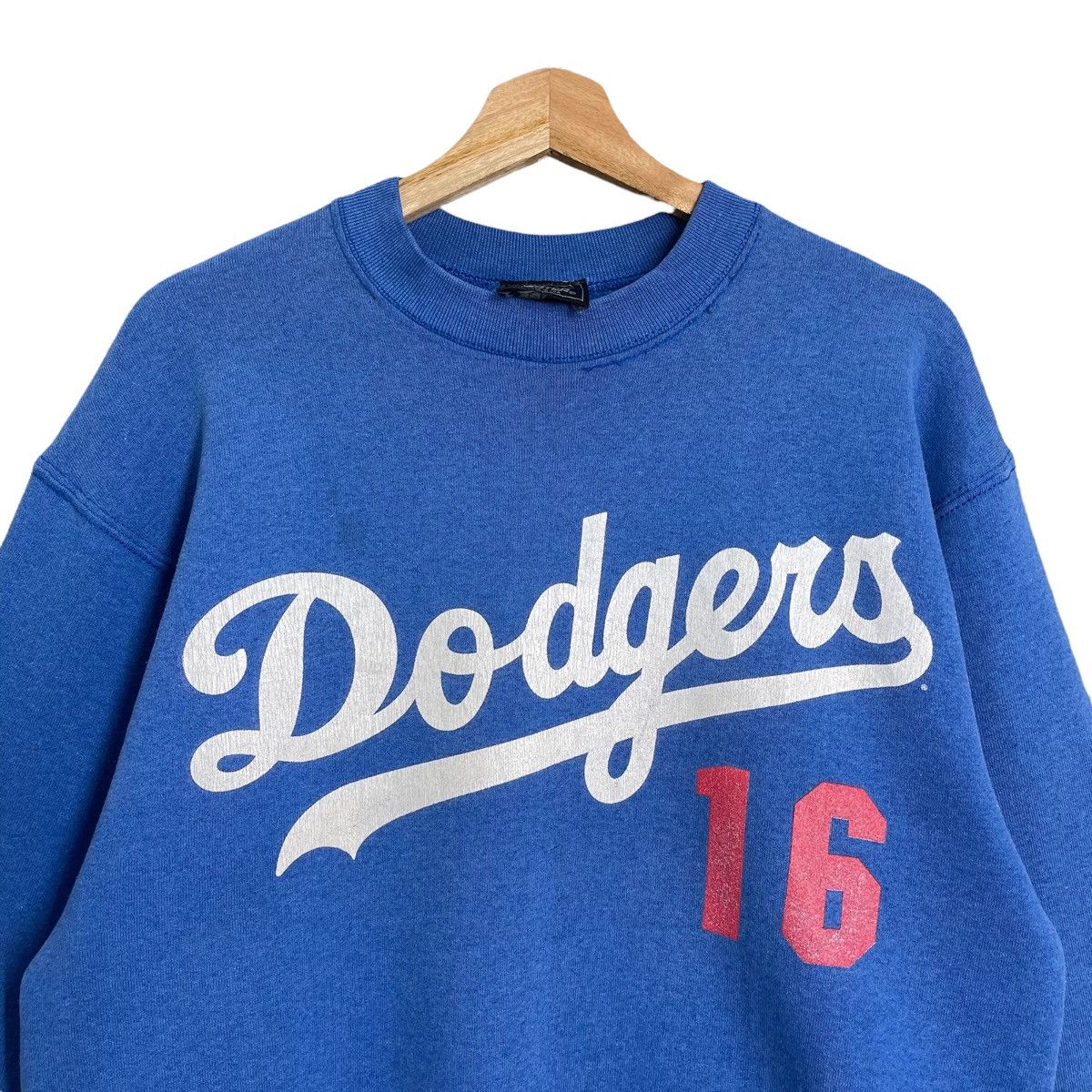 MLB × Vintage Vintage 90’s MLB Dodgers Hideo Nomo Sweatshirt Size M Size US M / EU 48-50 / 2 - 4 Thumbnail
