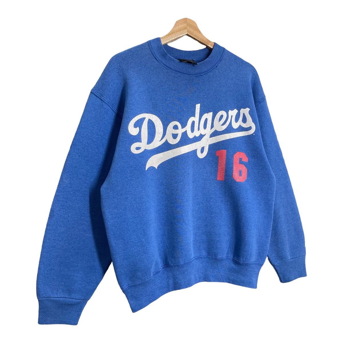 MLB × Vintage Vintage 90’s MLB Dodgers Hideo Nomo Sweatshirt Size M Size US M / EU 48-50 / 2 - 2 Thumbnail
