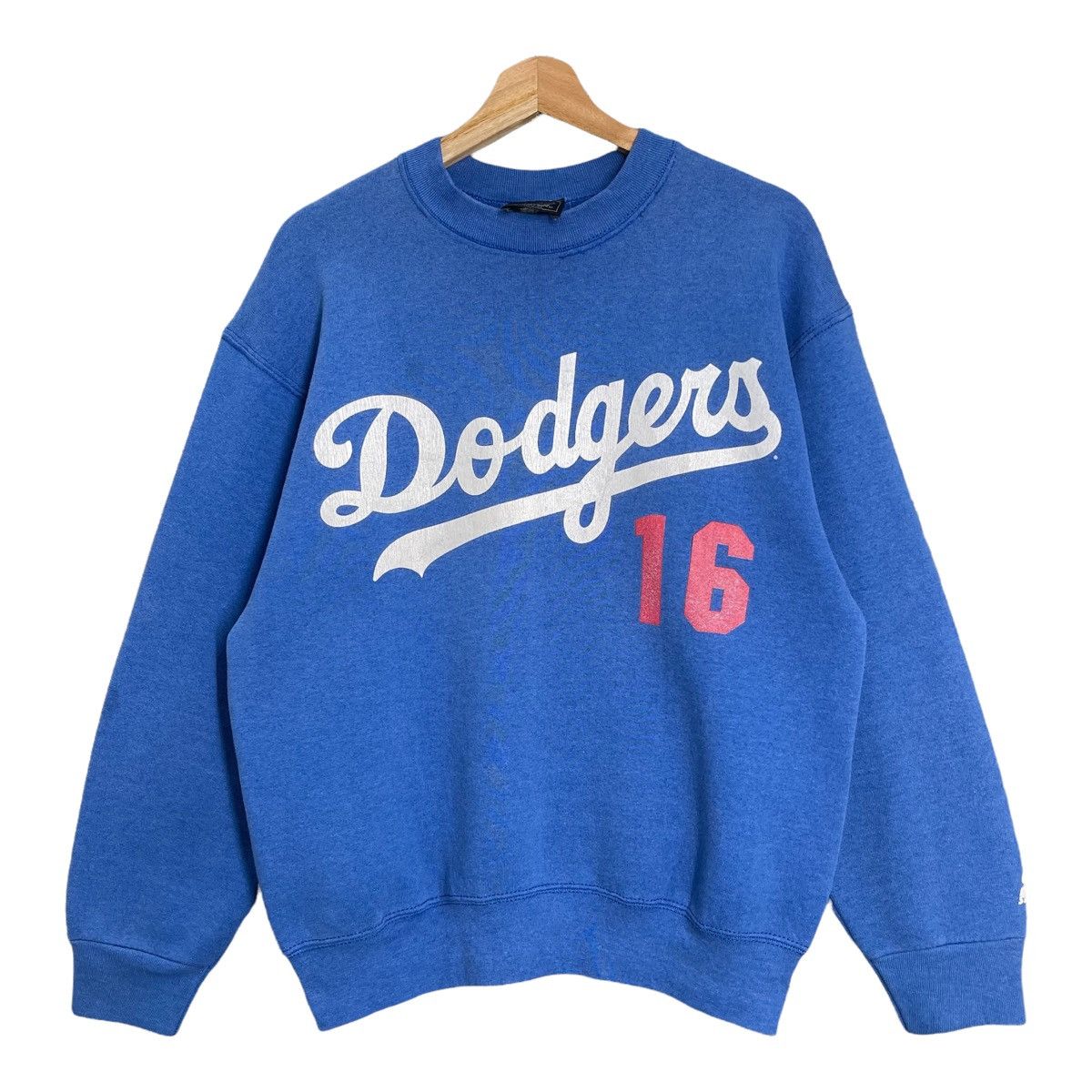 MLB × Vintage Vintage 90’s MLB Dodgers Hideo Nomo Sweatshirt Size M Size US M / EU 48-50 / 2 - 3 Thumbnail
