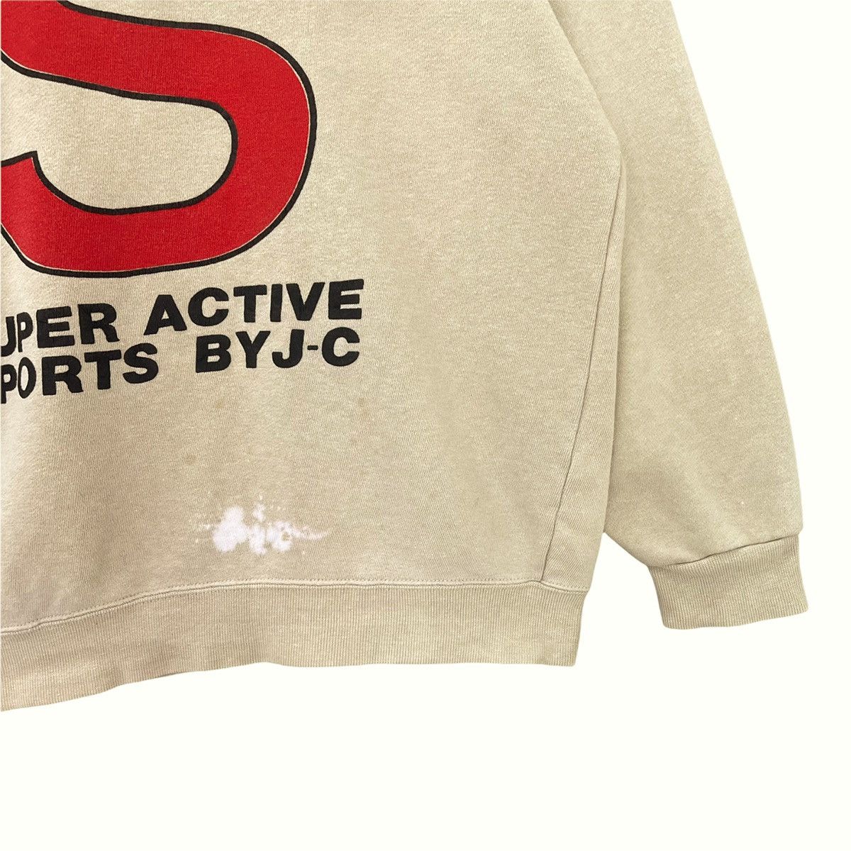 Japanese Brand Super Active Sports Byj-C Crewneck Sweatshirt Size S Size US S / EU 44-46 / 1 - 4 Thumbnail