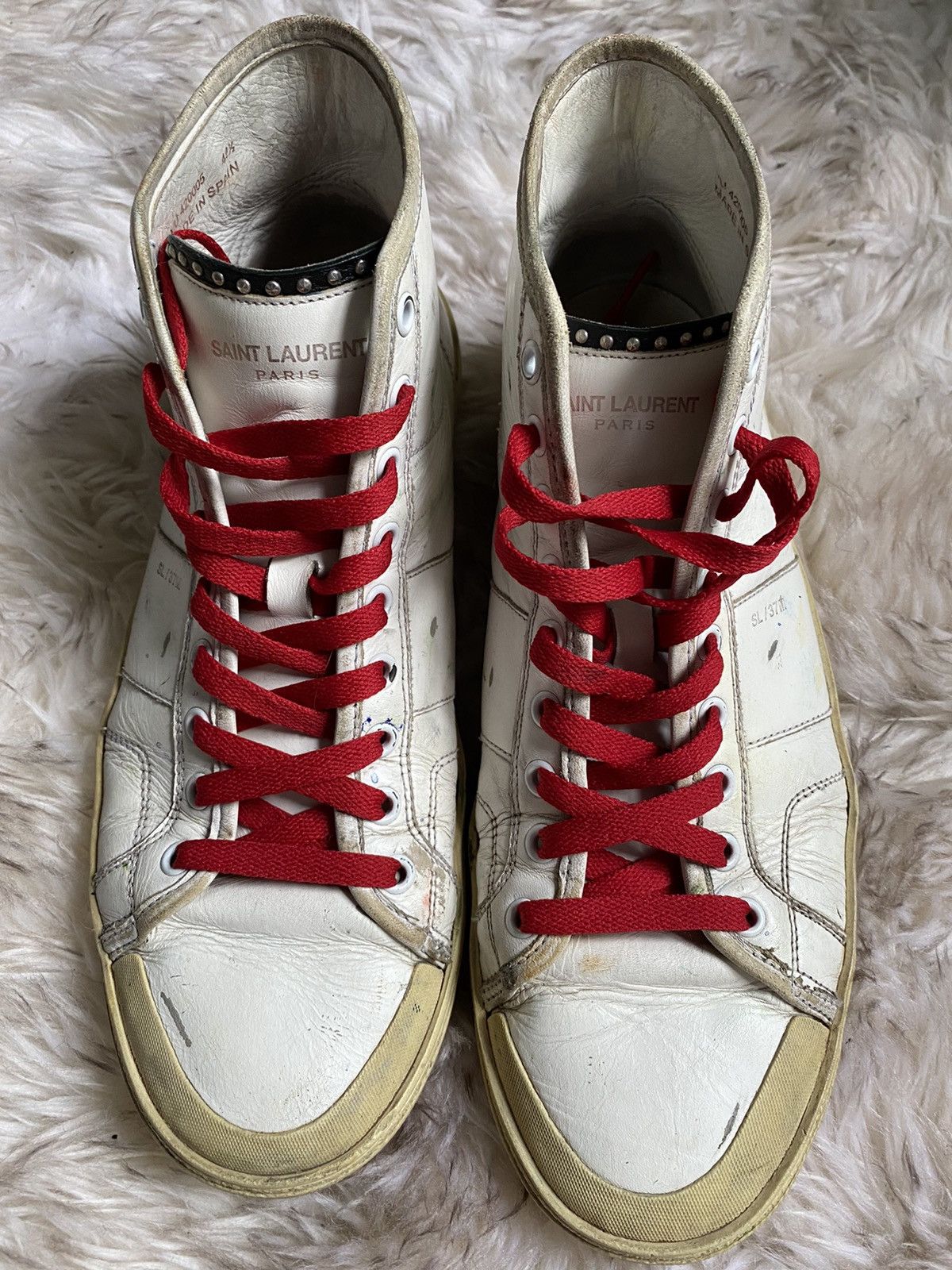 Hedi Slimane × Saint Laurent Paris S/S 16 Surf Sound SL/37M Saint Laurent Sneakers Size US 9.5 / EU 42-43 - 2 Thumbnail