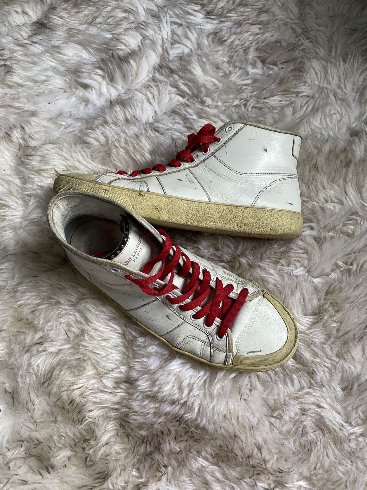 Hedi Slimane × Saint Laurent Paris S/S 16 Surf Sound SL/37M Saint Laurent Sneakers Size US 9.5 / EU 42-43 - 1 Thumbnail