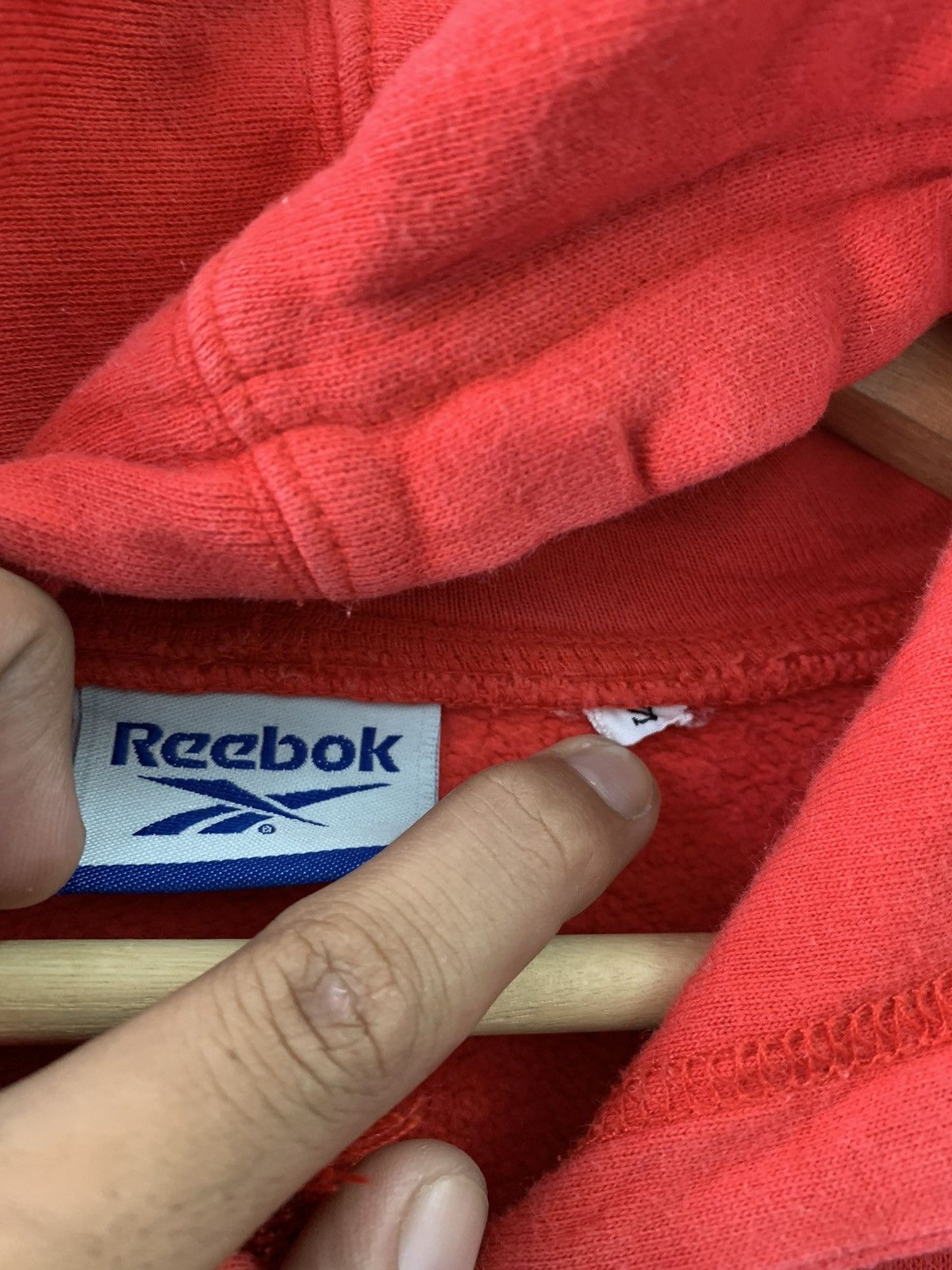 Reebok Vintage 90’s Reebok Crewneck Hoodies Baggy Size S Size US S / EU 44-46 / 1 - 8 Thumbnail