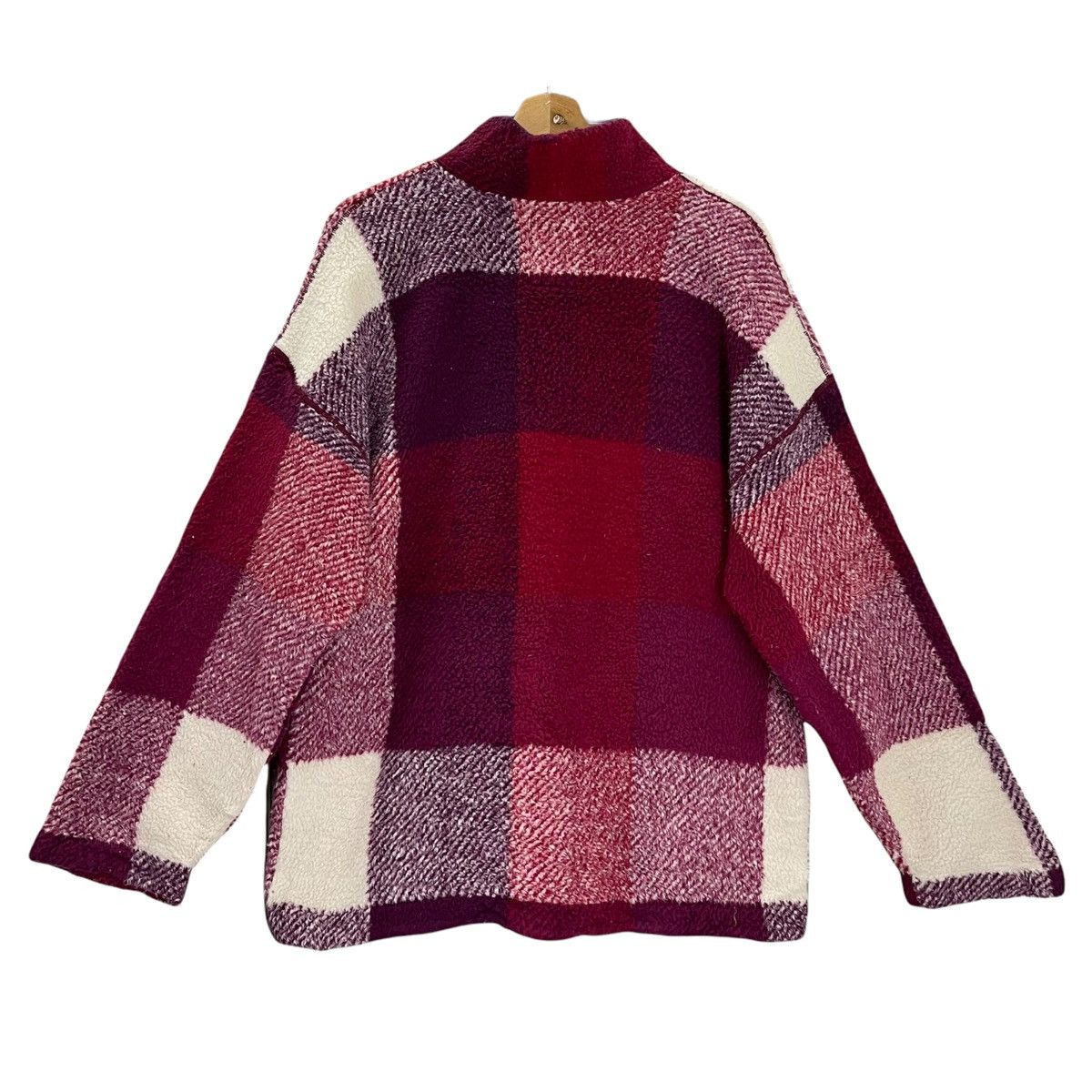 Descente × Japanese Brand × Vintage Vintage 90’s Descente Fleece Descentre Multicolour Sweater Size US M / EU 48-50 / 2 - 7 Thumbnail