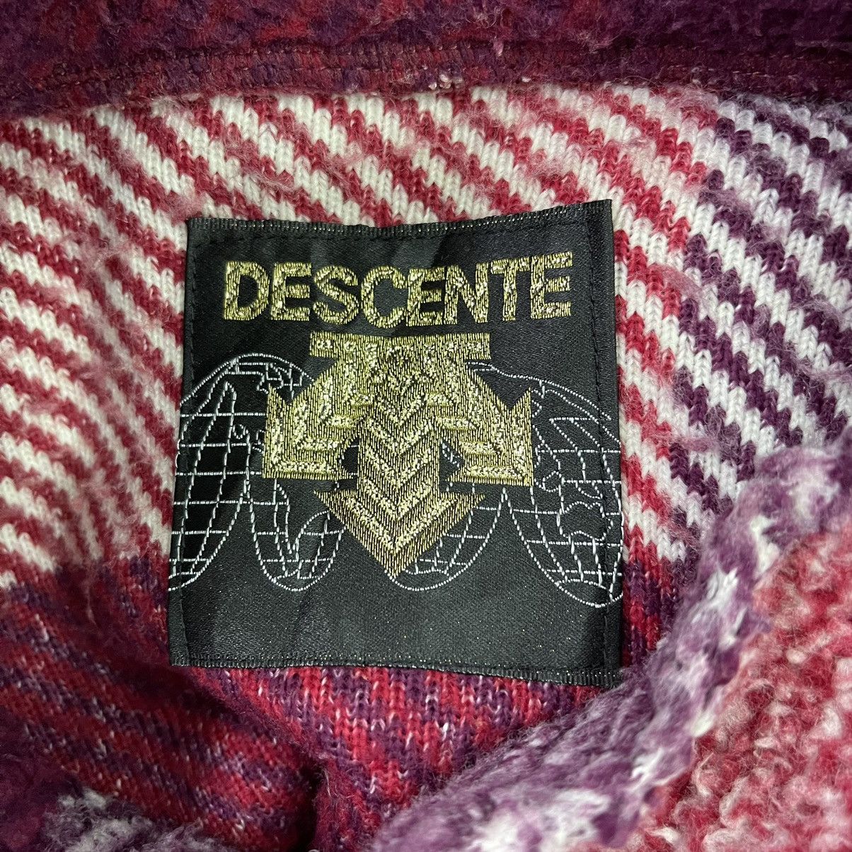 Descente × Japanese Brand × Vintage Vintage 90’s Descente Fleece Descentre Multicolour Sweater Size US M / EU 48-50 / 2 - 8 Thumbnail