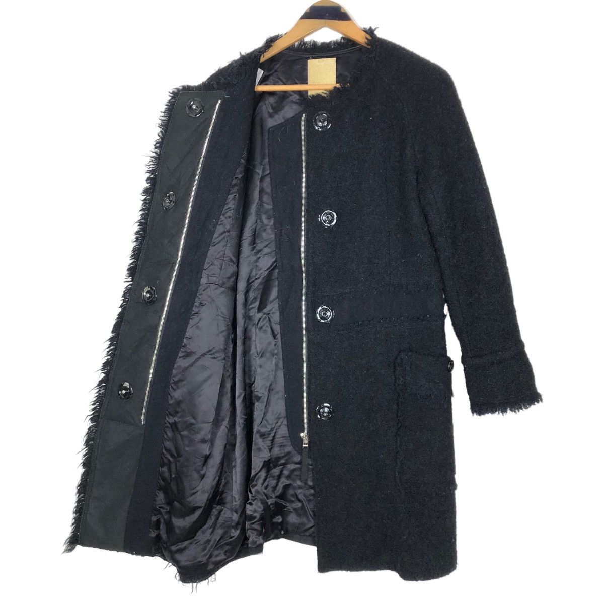 Japanese Brand Shuhei Ogawa Wool Patchwork Light Jacket Size M / US 6-8 / IT 42-44 - 9 Thumbnail
