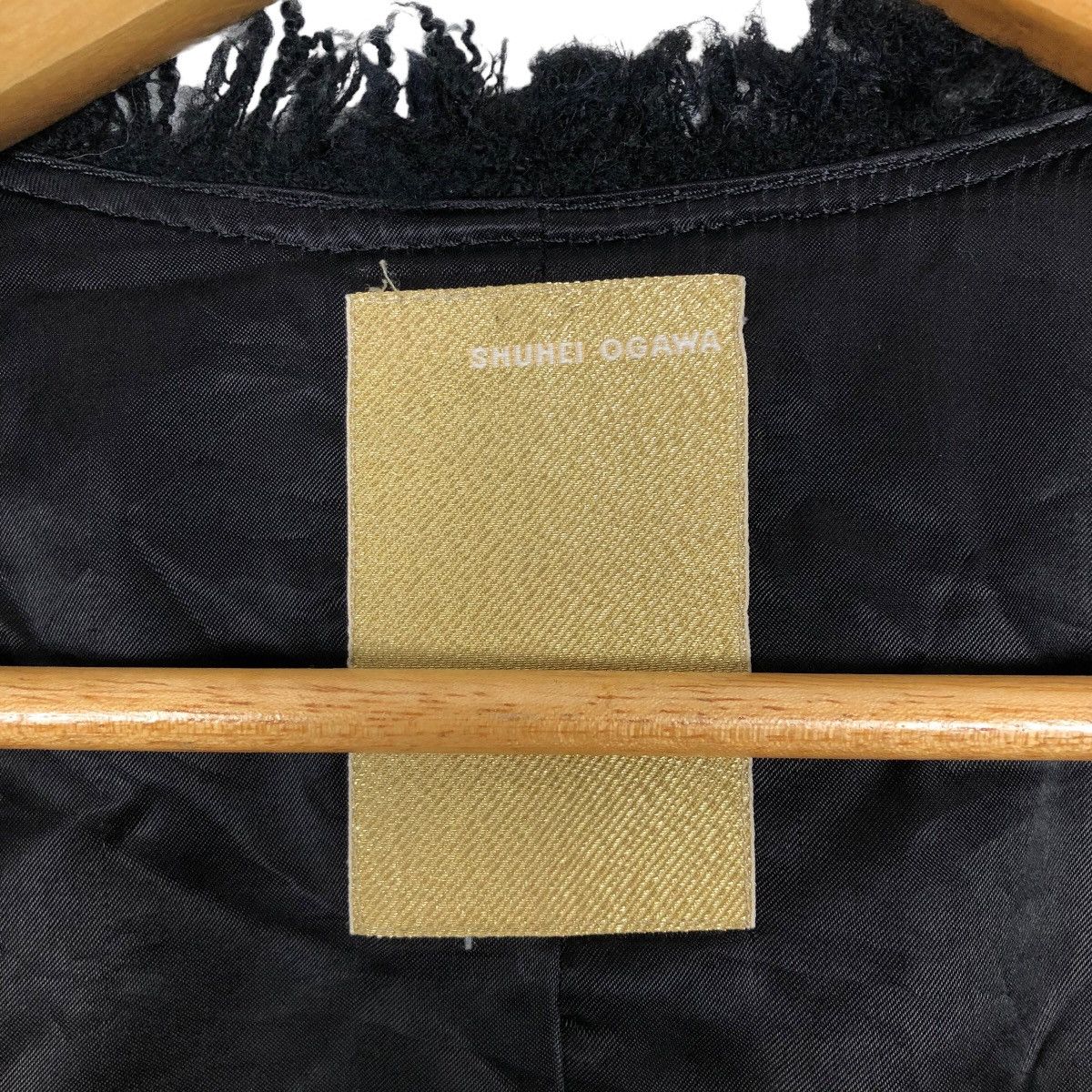 Japanese Brand Shuhei Ogawa Wool Patchwork Light Jacket Size M / US 6-8 / IT 42-44 - 10 Thumbnail
