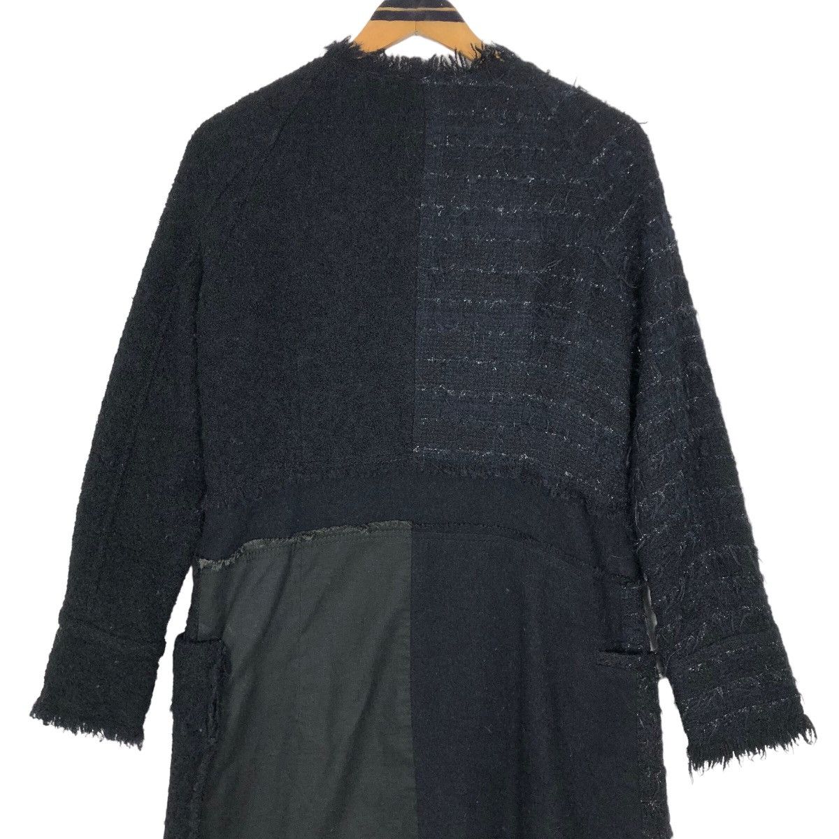 Japanese Brand Shuhei Ogawa Wool Patchwork Light Jacket Size M / US 6-8 / IT 42-44 - 15 Thumbnail