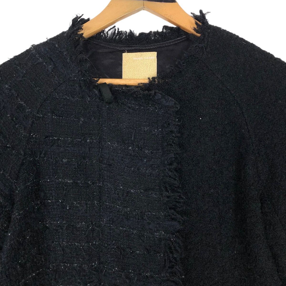 Japanese Brand Shuhei Ogawa Wool Patchwork Light Jacket Size M / US 6-8 / IT 42-44 - 13 Thumbnail