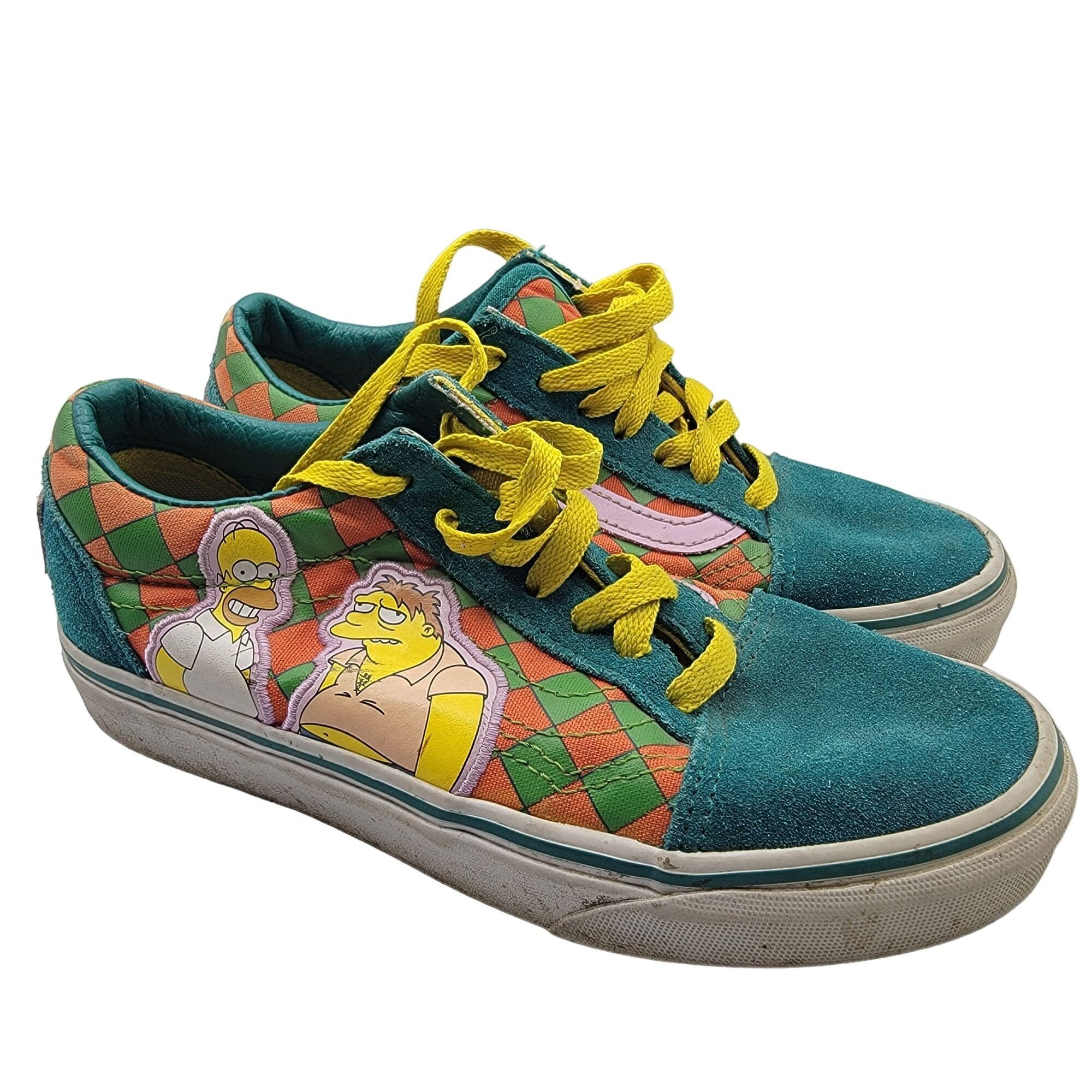 Vans Shoes Simpsons Vans High Tops Vans X The Simpsons Old Skool