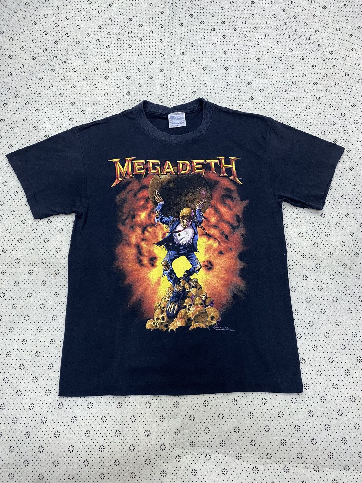 Vintage Megadeth Shirt 90’ Brockum