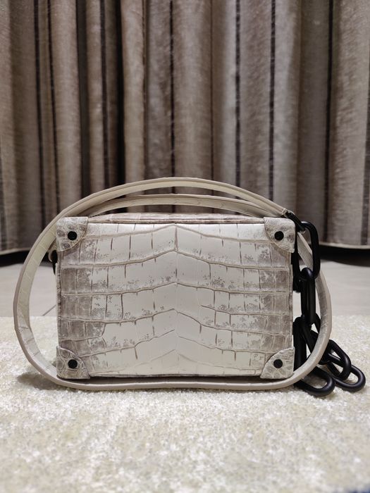 Louis Vuitton Bag Limited Edition Mini Silver Soft Trunk Damier