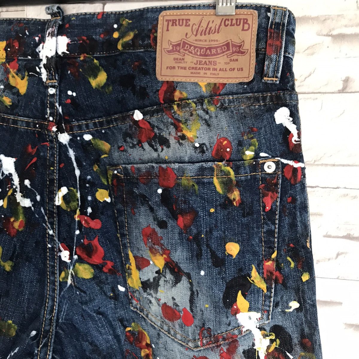 Dsquared2 Dsquared2 Denim Painter Jeans True Artist Club Size US 34 / EU 50 - 11 Thumbnail