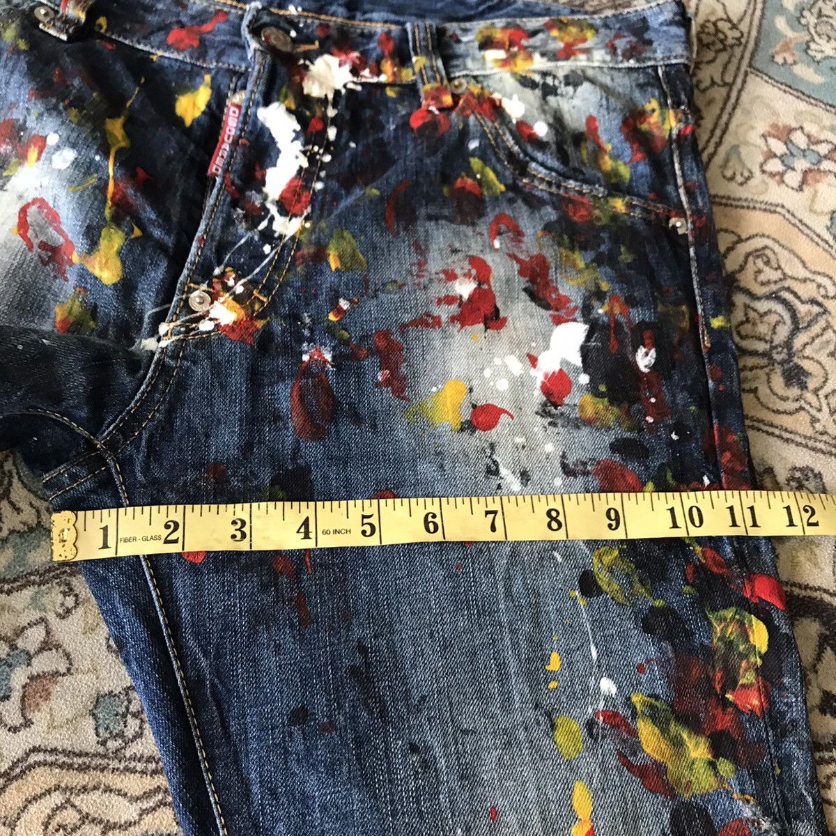 Dsquared2 Dsquared2 Denim Painter Jeans True Artist Club Size US 34 / EU 50 - 22 Thumbnail