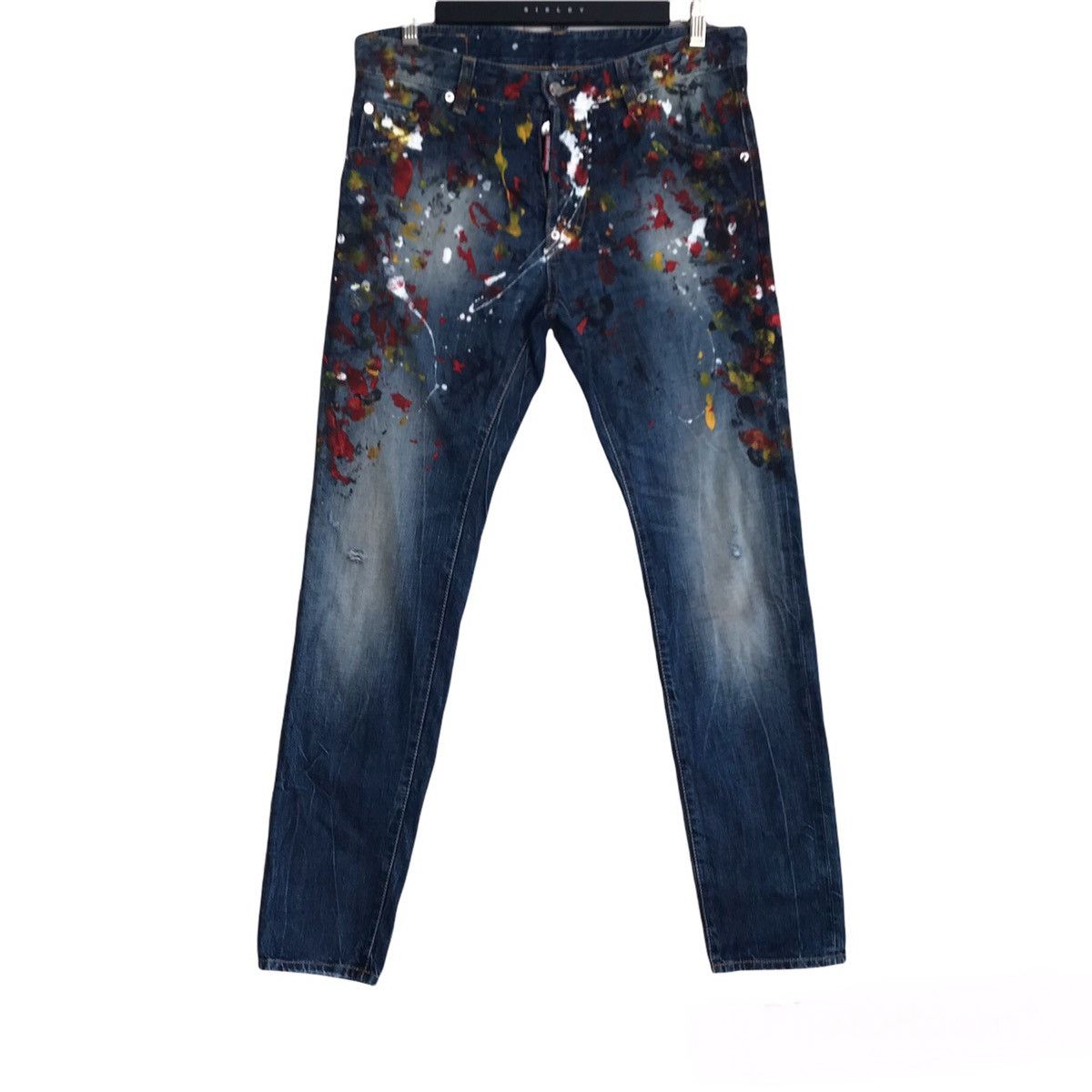 Dsquared2 Dsquared2 Denim Painter Jeans True Artist Club Size US 34 / EU 50 - 2 Thumbnail