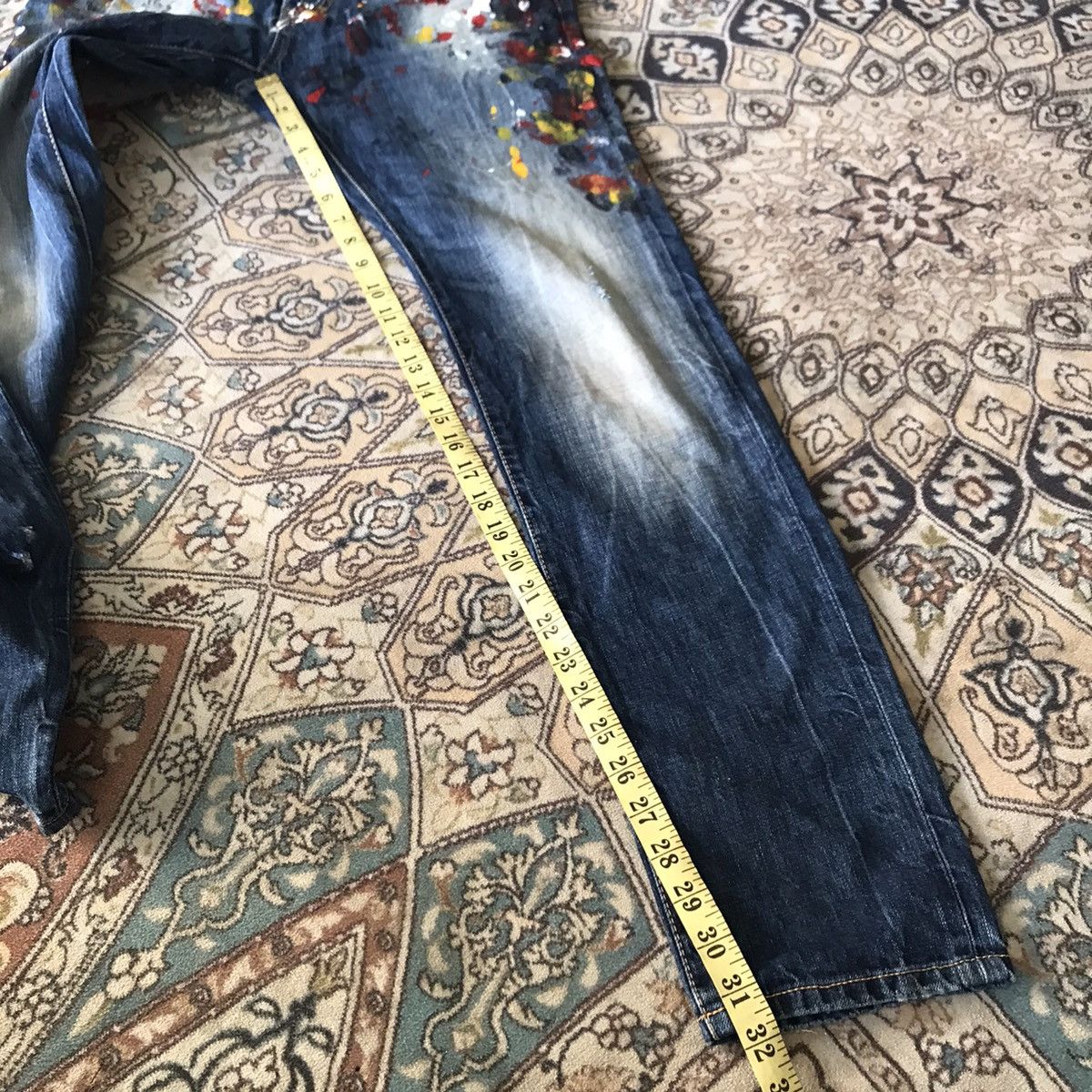 Dsquared2 Dsquared2 Denim Painter Jeans True Artist Club Size US 34 / EU 50 - 19 Thumbnail
