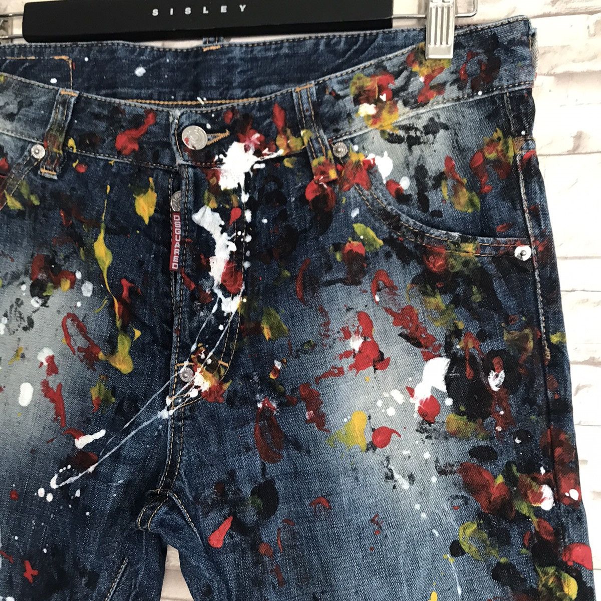Dsquared2 Dsquared2 Denim Painter Jeans True Artist Club Size US 34 / EU 50 - 6 Thumbnail