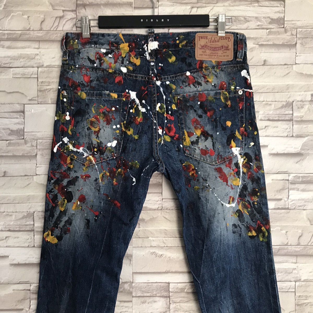 Dsquared2 Dsquared2 Denim Painter Jeans True Artist Club Size US 34 / EU 50 - 9 Thumbnail