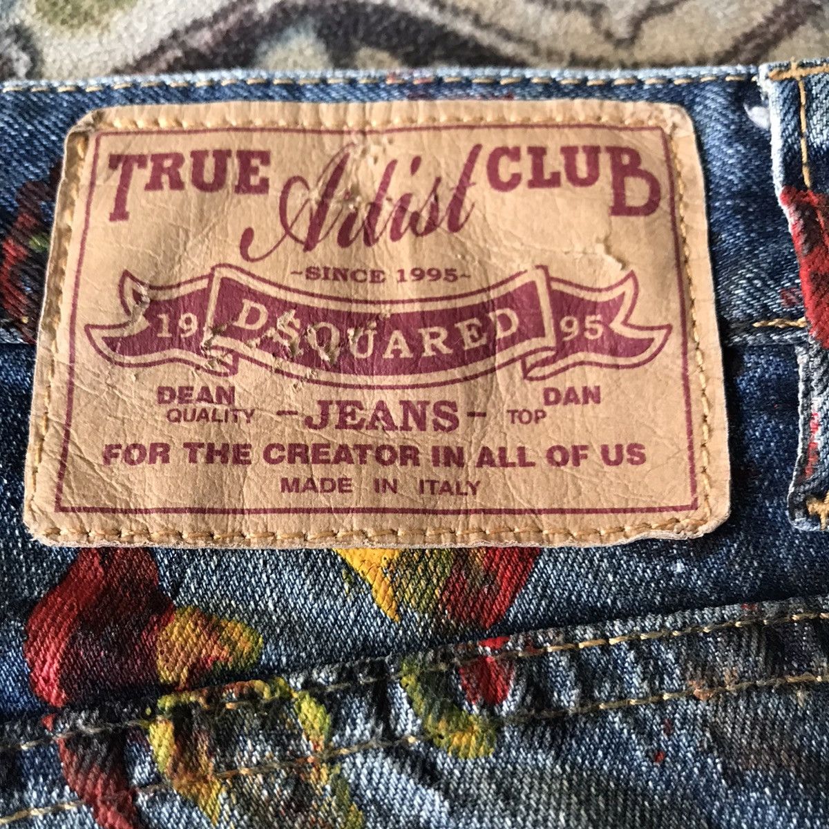 Dsquared2 Dsquared2 Denim Painter Jeans True Artist Club Size US 34 / EU 50 - 13 Thumbnail
