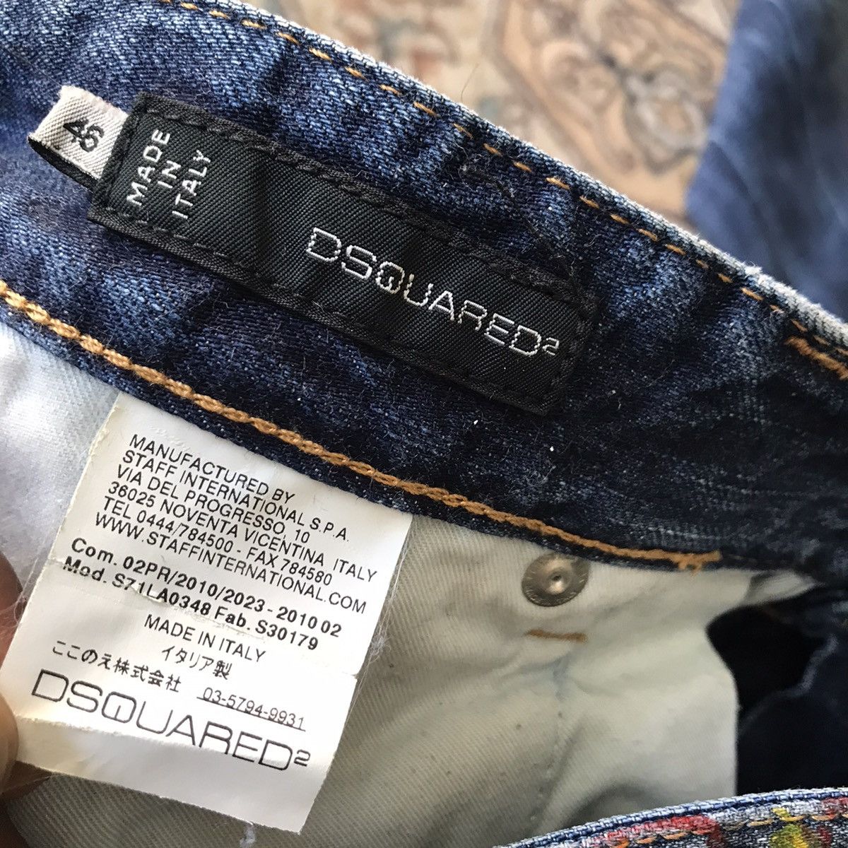 Dsquared2 Dsquared2 Denim Painter Jeans True Artist Club Size US 34 / EU 50 - 15 Thumbnail