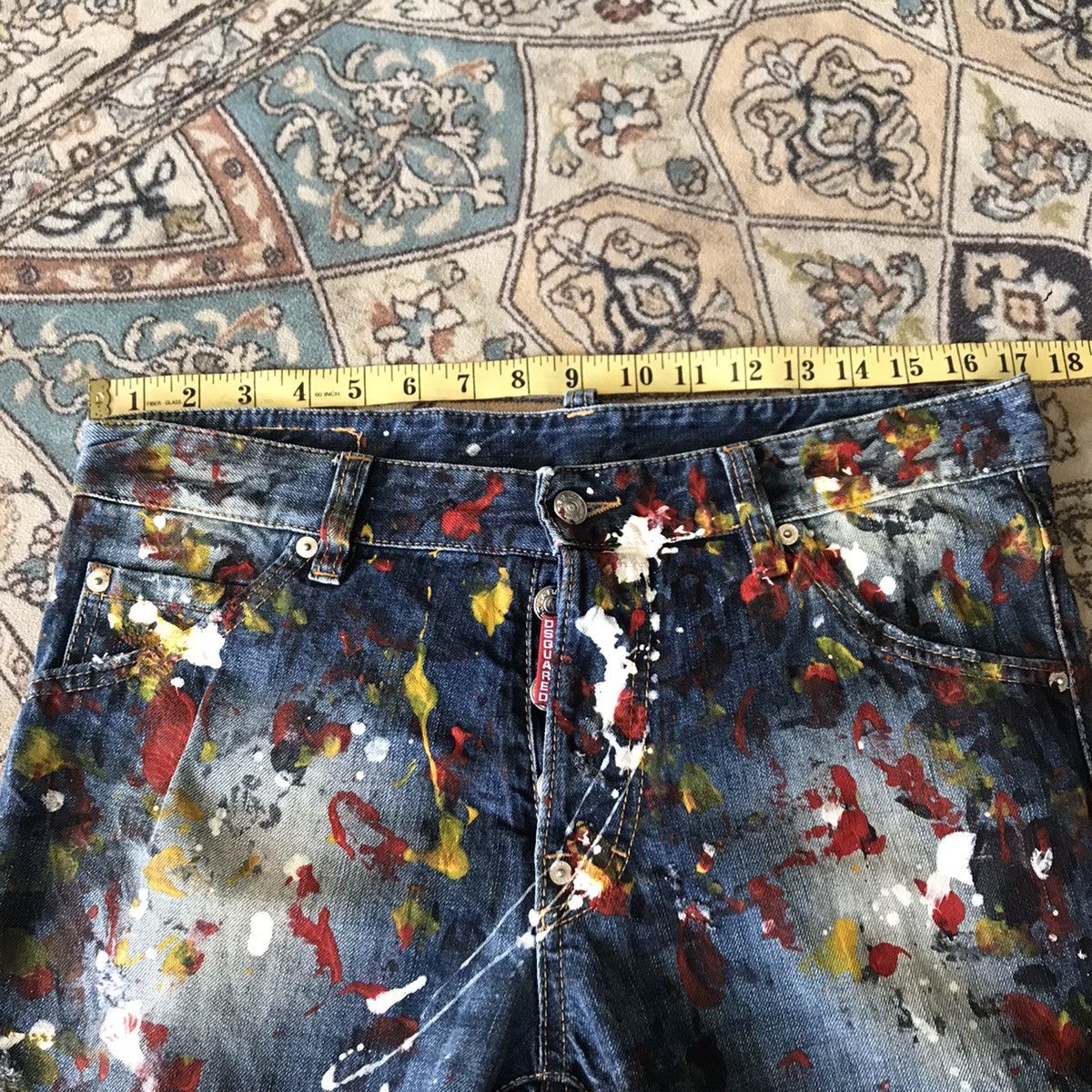 Dsquared2 Dsquared2 Denim Painter Jeans True Artist Club Size US 34 / EU 50 - 17 Thumbnail