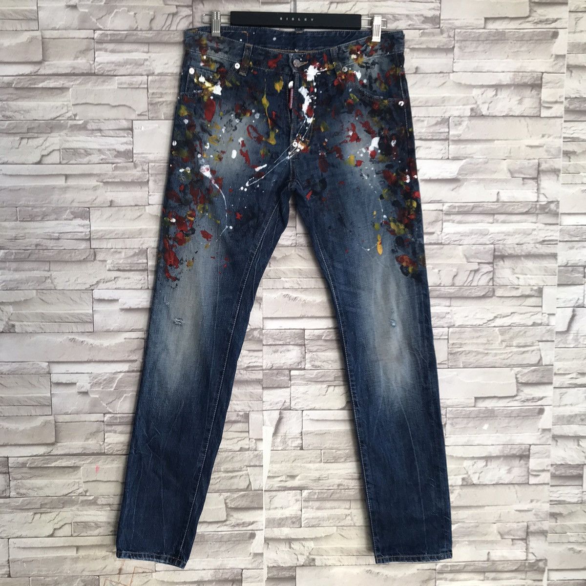 Dsquared2 Dsquared2 Denim Painter Jeans True Artist Club Size US 34 / EU 50 - 3 Thumbnail