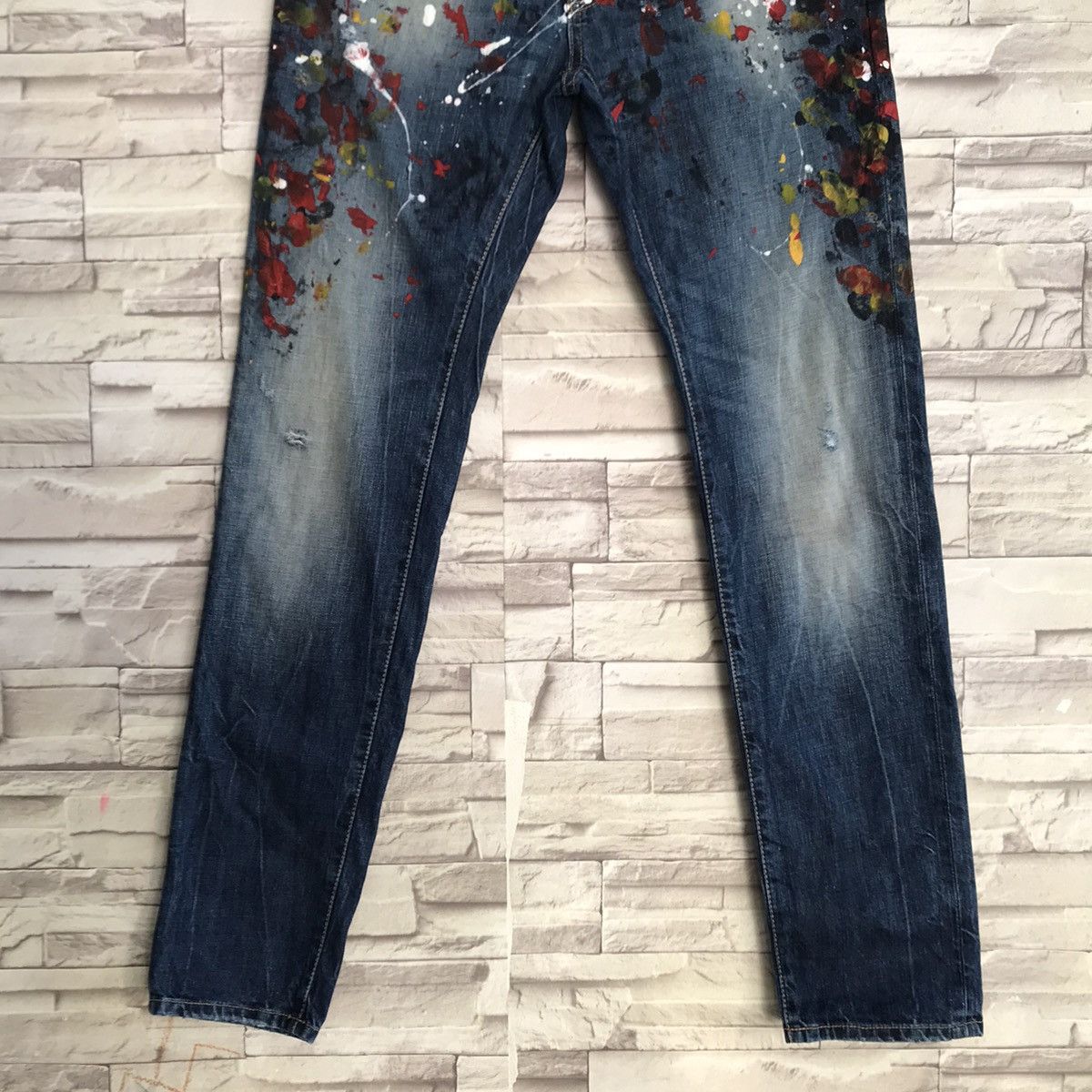 Dsquared2 Dsquared2 Denim Painter Jeans True Artist Club Size US 34 / EU 50 - 7 Thumbnail