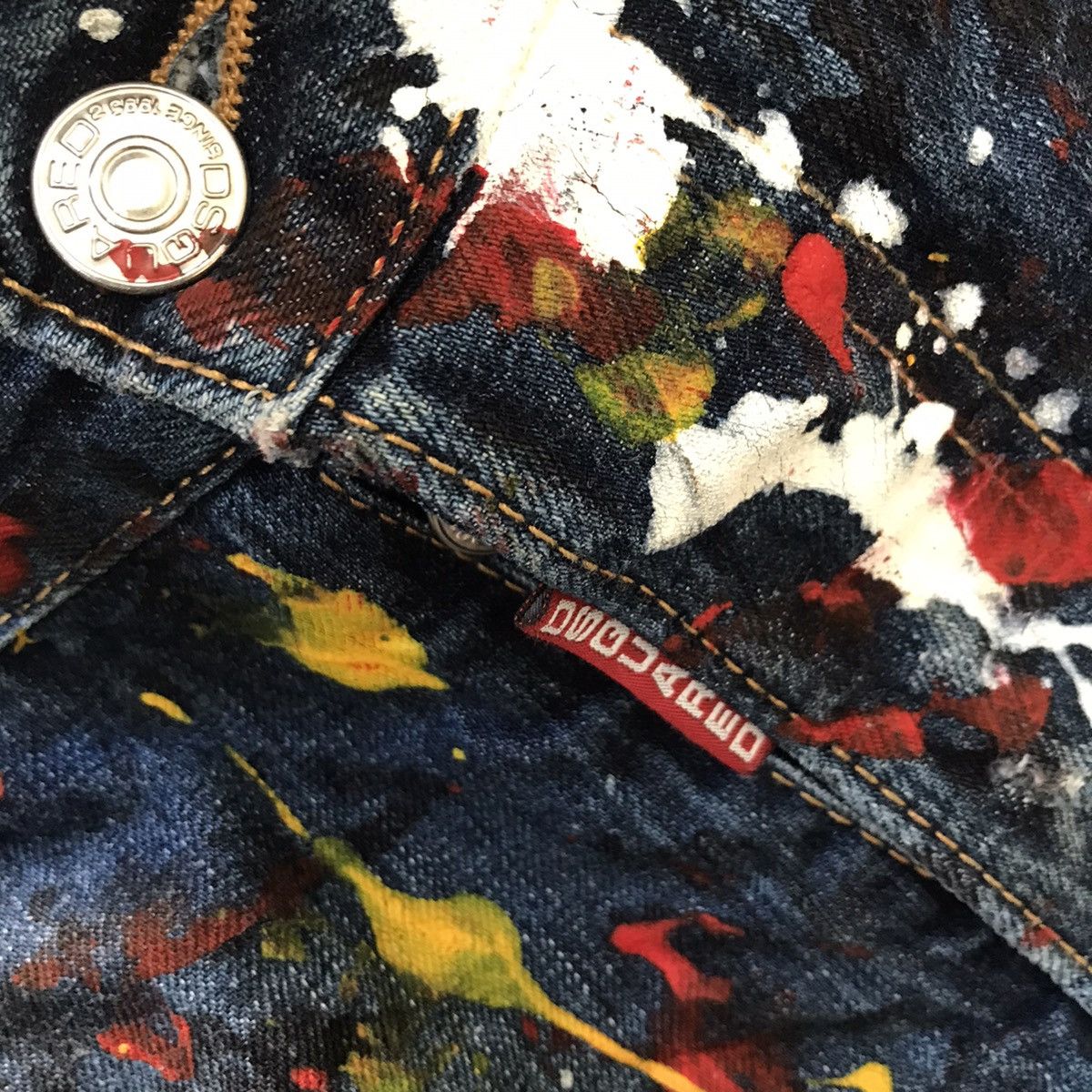 Dsquared2 Dsquared2 Denim Painter Jeans True Artist Club Size US 34 / EU 50 - 14 Thumbnail