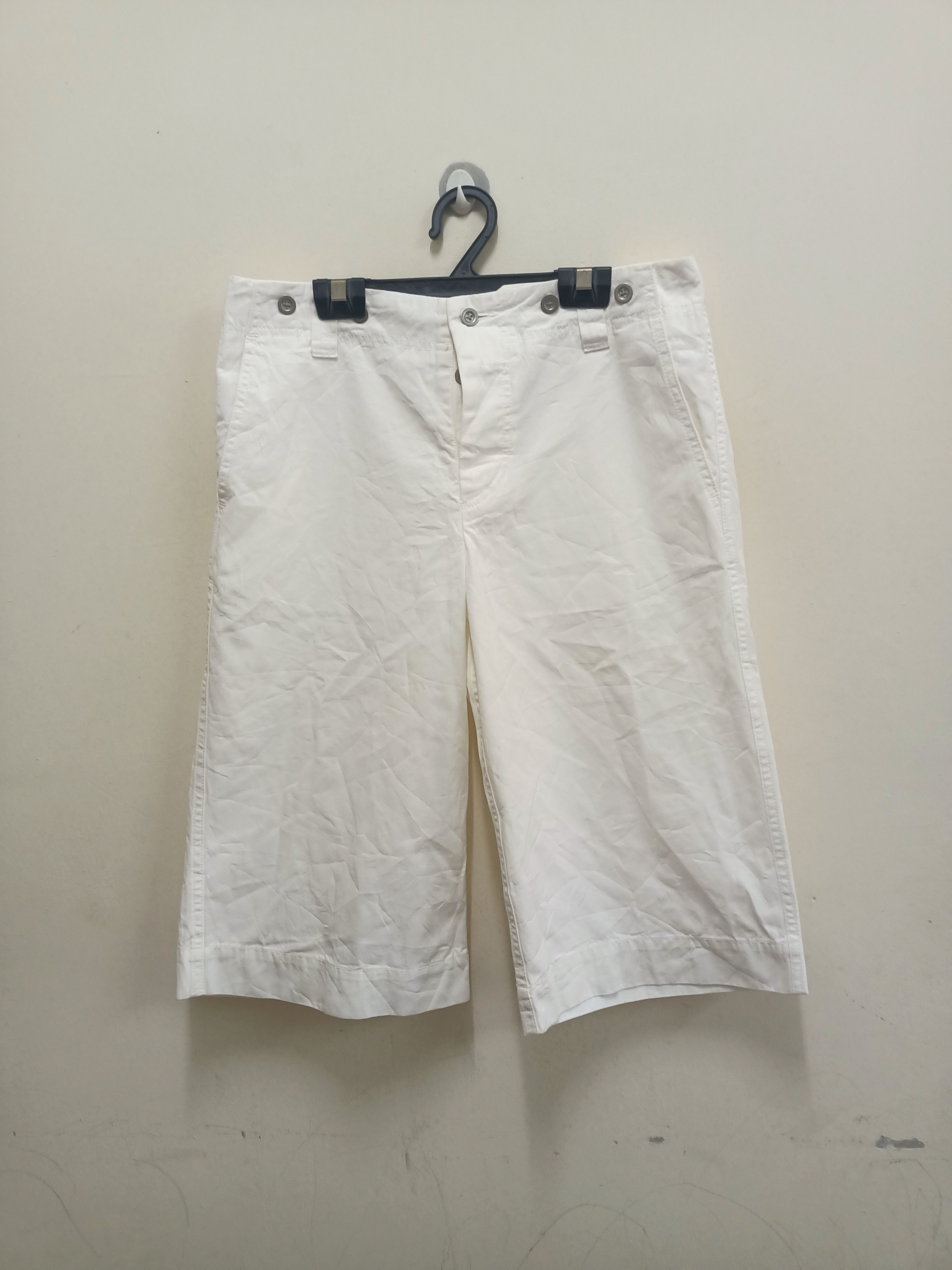 image of Margaret Howell Mhl Short Pant For Her in White, Women's (Size 32)