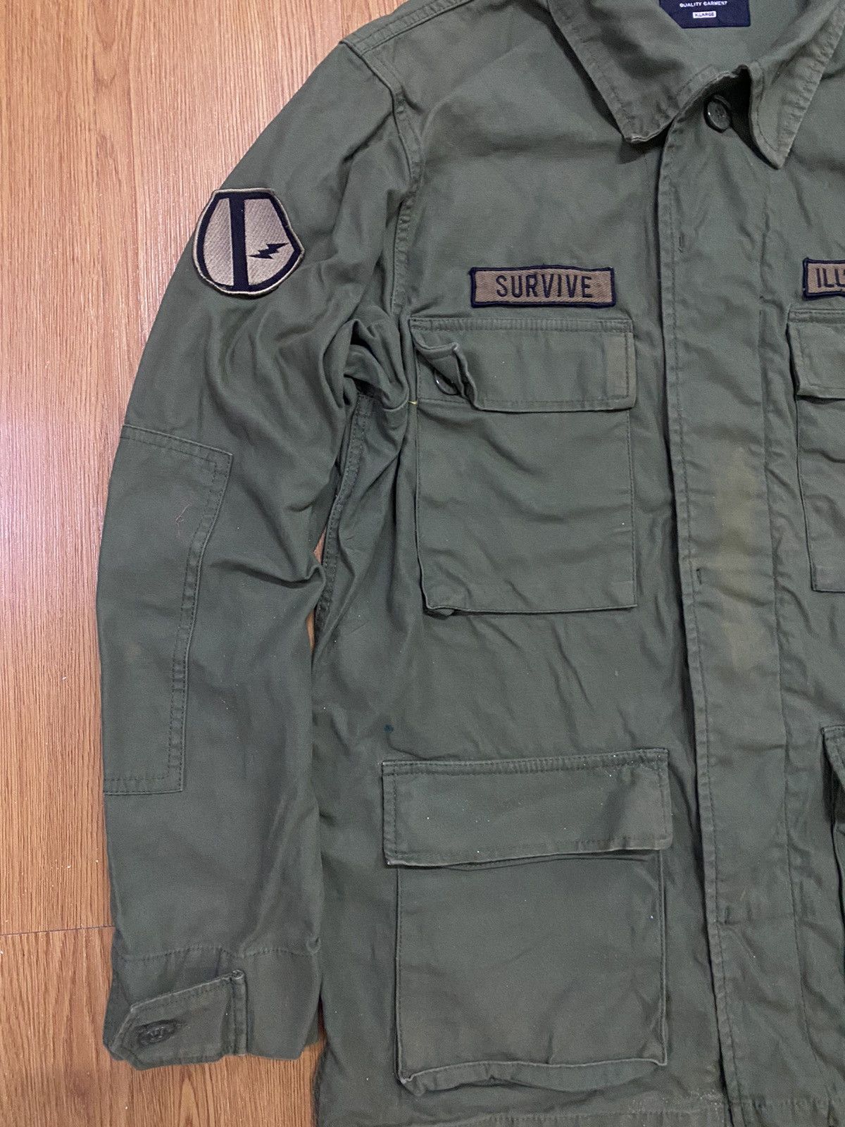 Japanese Brand ILL’S Standard Ranger Patches Military Jacket Size US XL / EU 56 / 4 - 4 Thumbnail